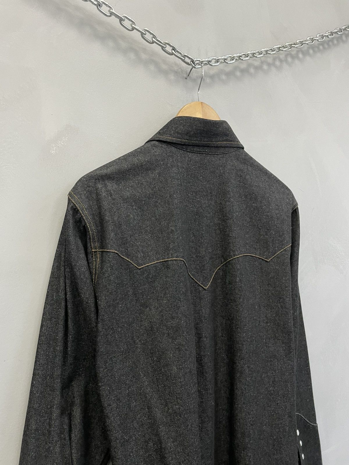 Western Rise Cad Zoots vintage denim shirt western style hype 90s Size US S / EU 44-46 / 1 - 11 Thumbnail