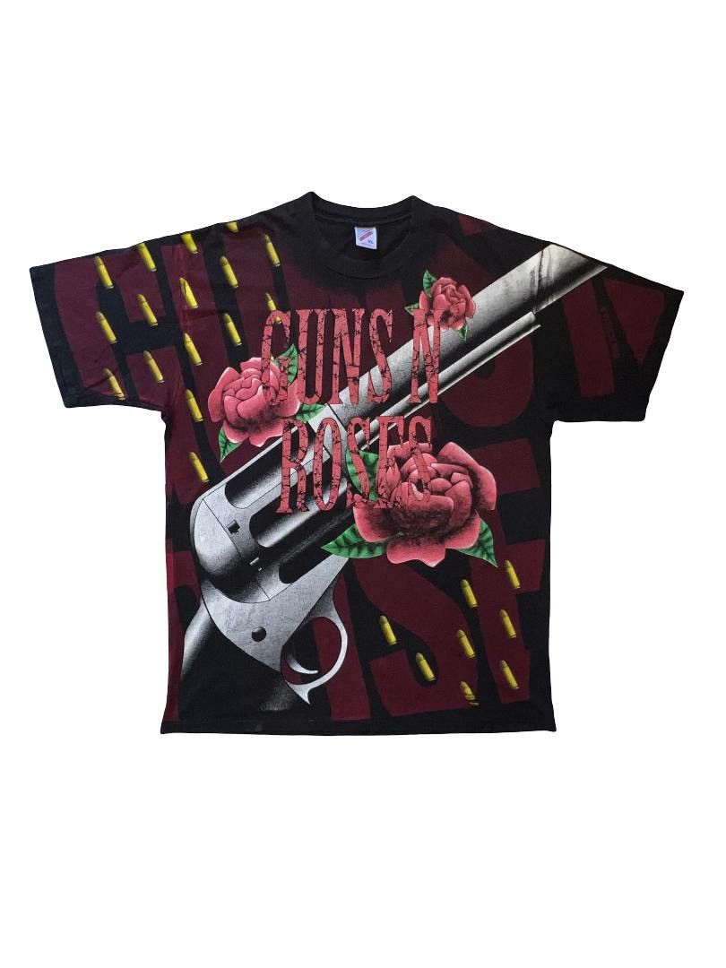 Band Tees Vintage Rare Tshirt 90s Guns n Roses Size US XL / EU 56 / 4 - 1 Thumbnail