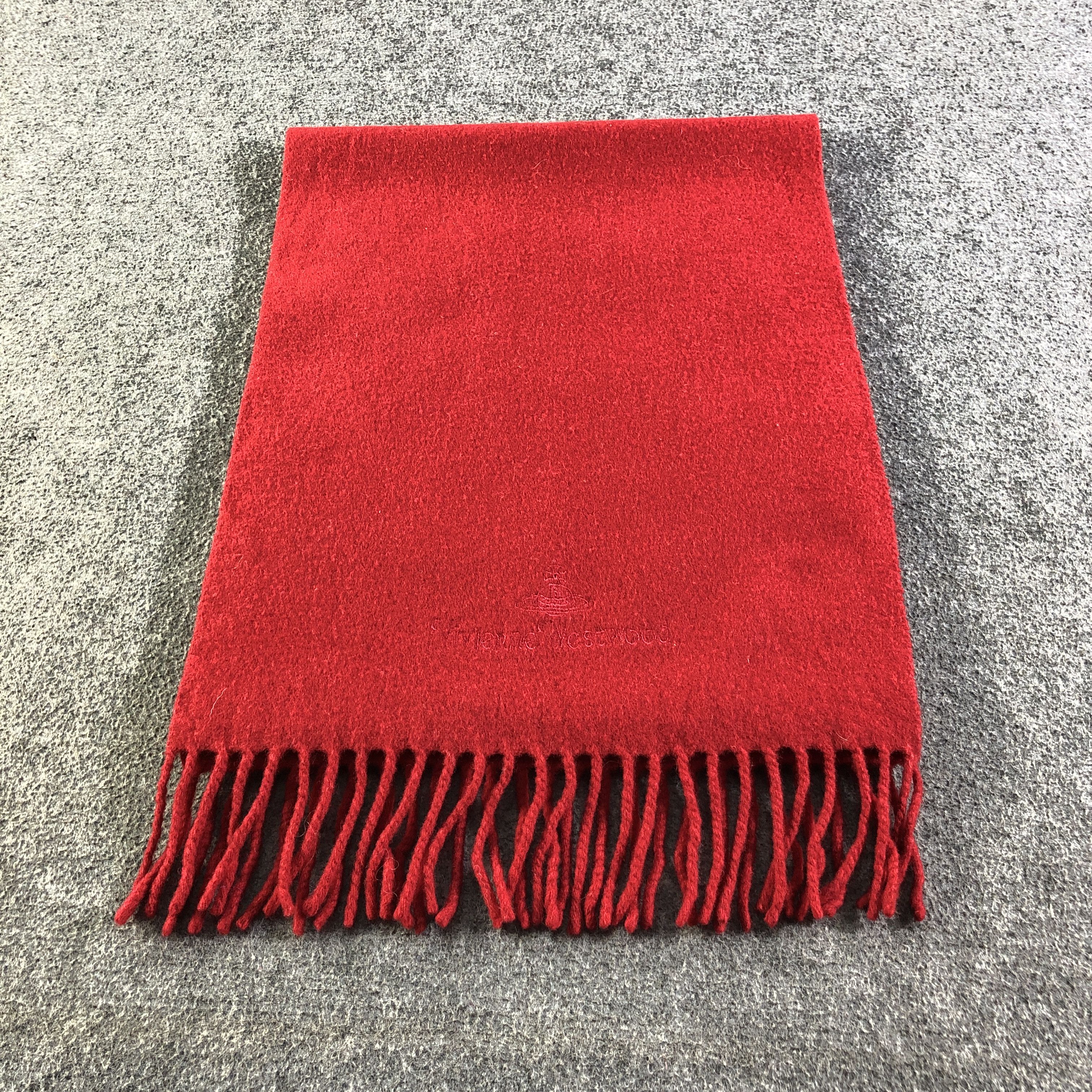 Vivienne Westwood Vivienne Westwood Wool Scarf Muffler Neckwear V2663 Size ONE SIZE - 3 Thumbnail
