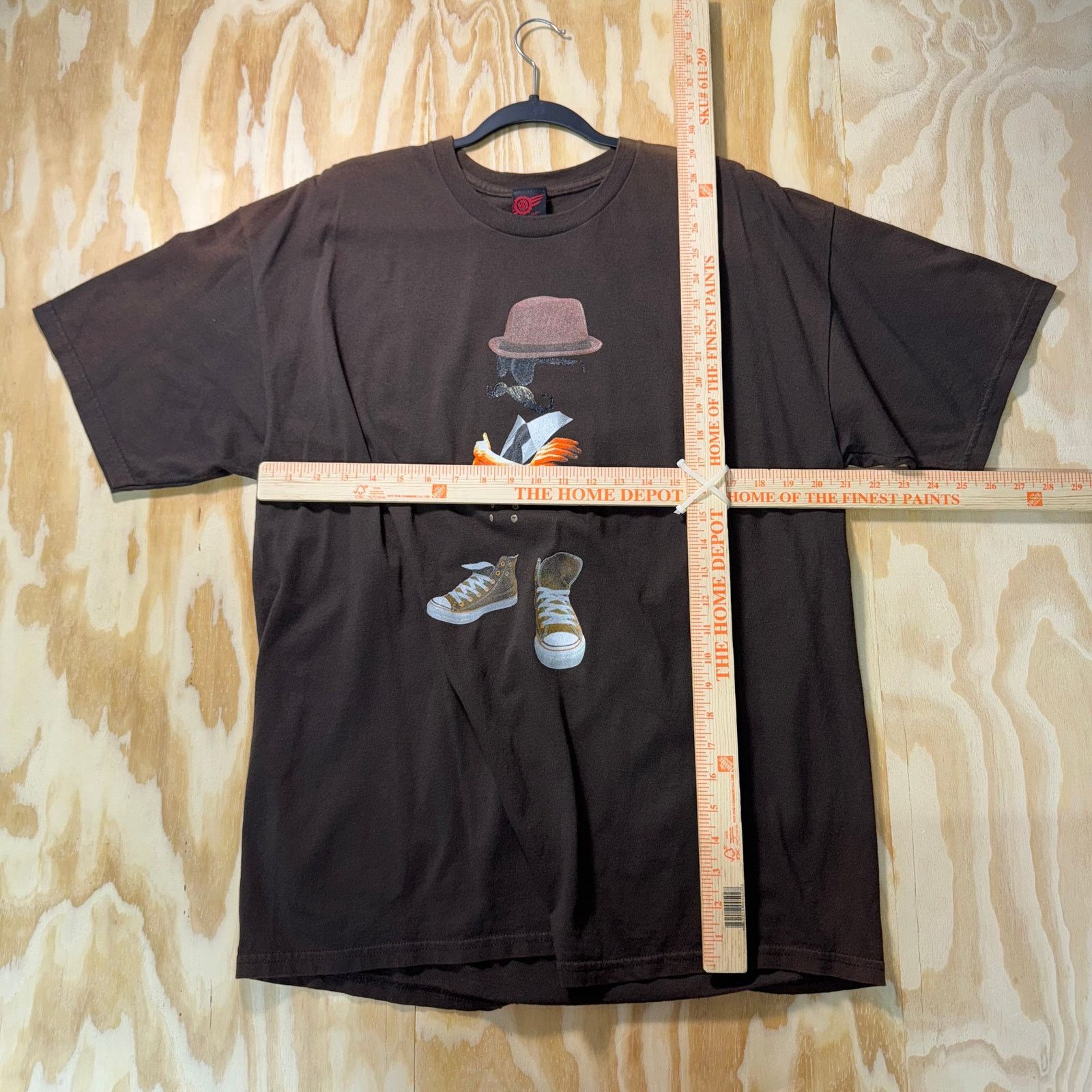 Mad Engine Vintage Y2K mad engine invisible man bowling character shirt Size US XL / EU 56 / 4 - 4 Thumbnail