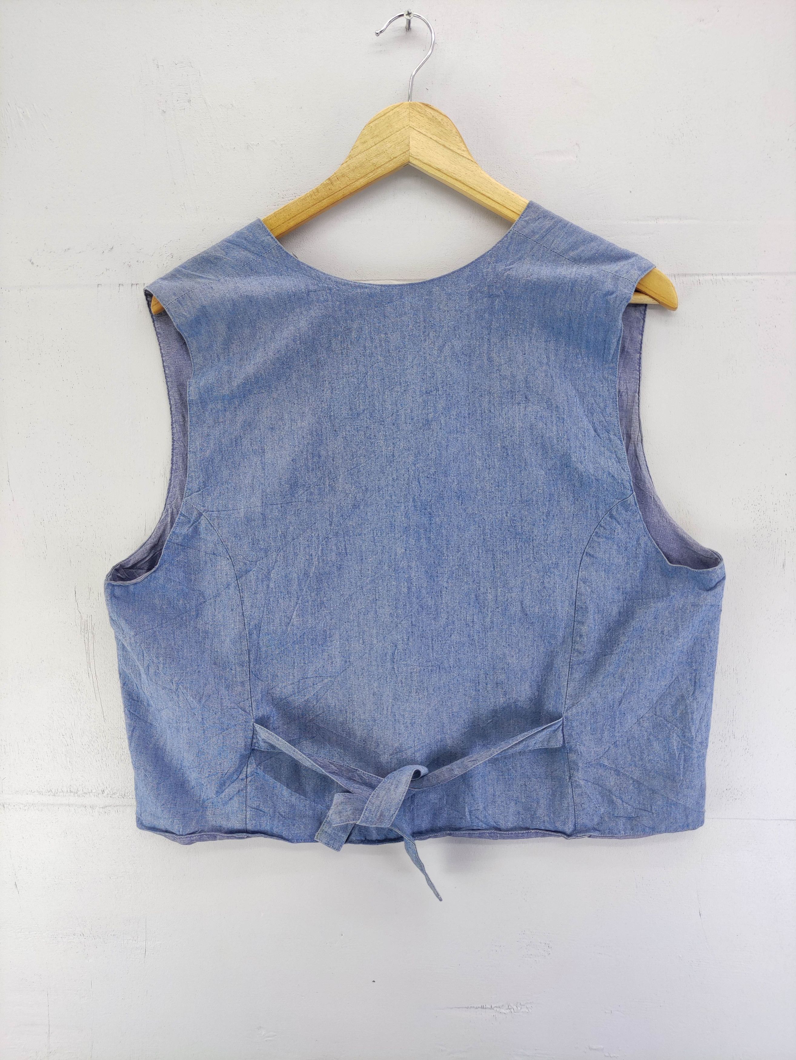 Japanese Brand Vintage Karen Scott Vest Embroidered Logo Button Size US M / EU 48-50 / 2 - 4 Thumbnail