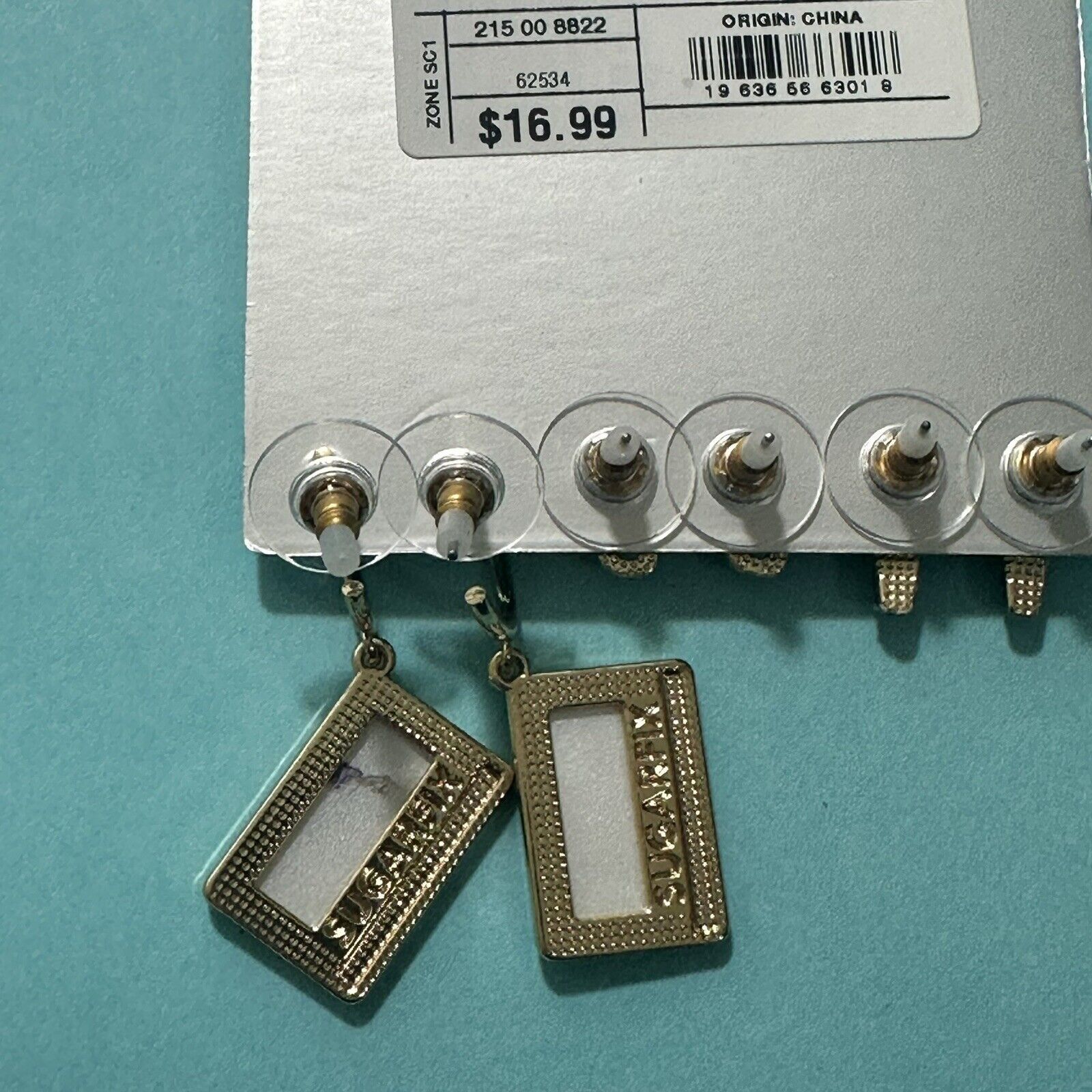 Other SUGARFIX by BaubleBar Straight To Tape Earring Set Gold Size ONE SIZE - 12 Thumbnail