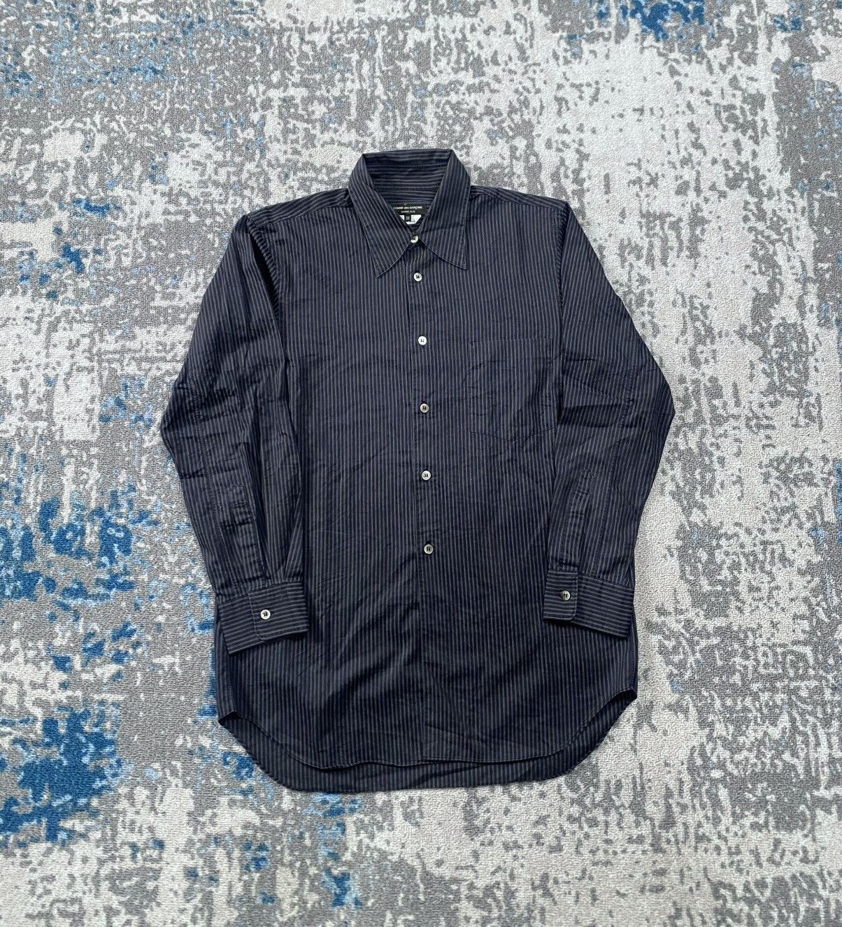 Comme des Garcons Comme des garcons homme plus striped shirt Size US S / EU 44-46 / 1 - 1 Thumbnail