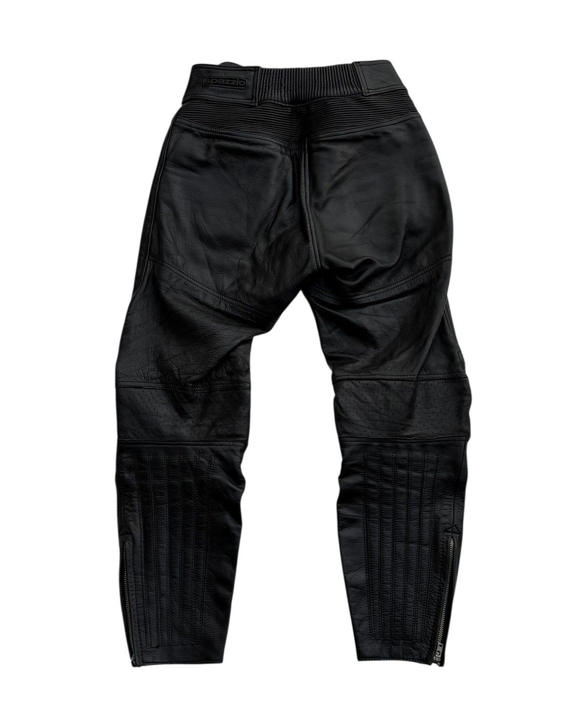 Leather × Vintage Vintage Spazzio Kevlar Riding Bikers Racing Leather Pants Size US 28 / EU 44 - 9 Thumbnail