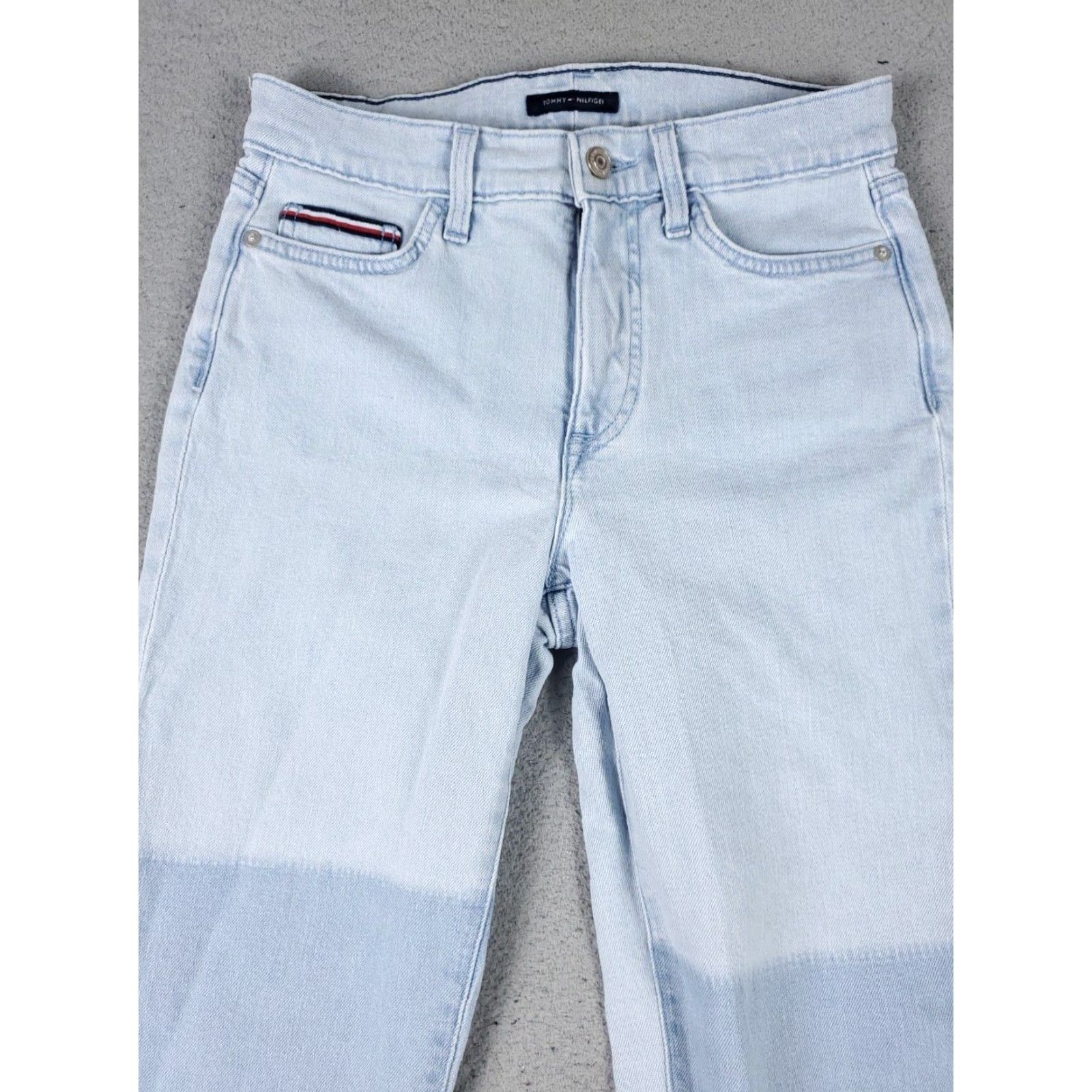Tommy Hilfiger VINTAGE Tommy Hilfiger Women's Jeans Size 4 27x26 Straight Fit Denim Pants Blue Ladies Size 27" / US 4 / IT 40 - 2 Thumbnail