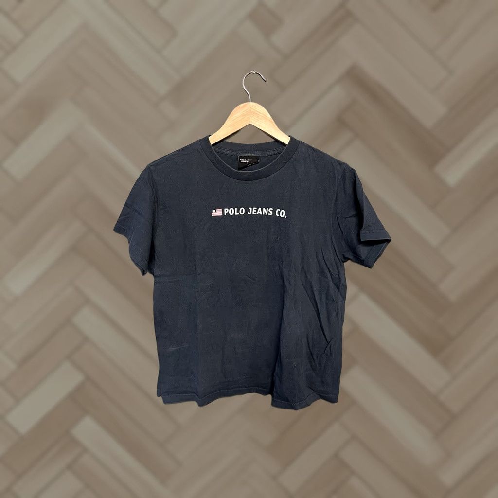 Polo Ralph Lauren VINTAGE Polo Ralph Lauren Mens Black Short Sleeve Polo T-Shirt Size L Size US L / EU 52-54 / 3 - 1 Thumbnail