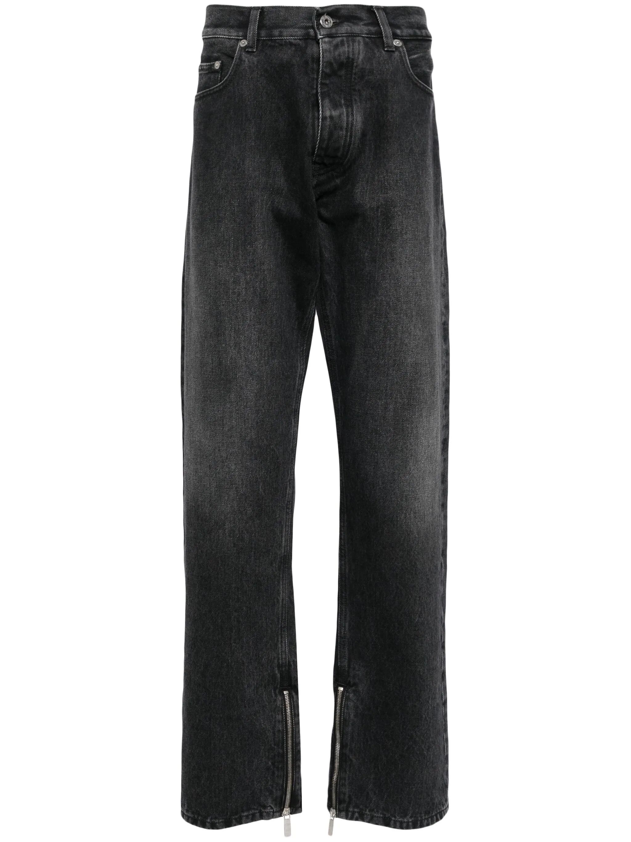 Off-White o1y0225 Denim Pant in Black Size US 32 / EU 48 - 1 Thumbnail