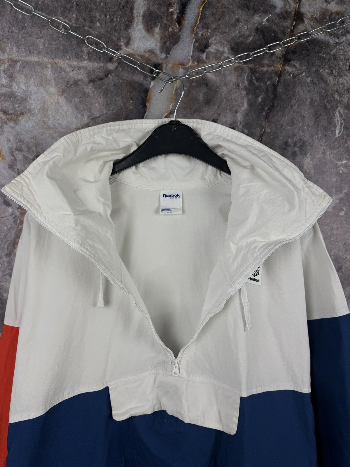 Reebok Men’s Reebok Colorblock Anorak Windbreaker Pullover Jacket Size US M / EU 48-50 / 2 - 9 Thumbnail
