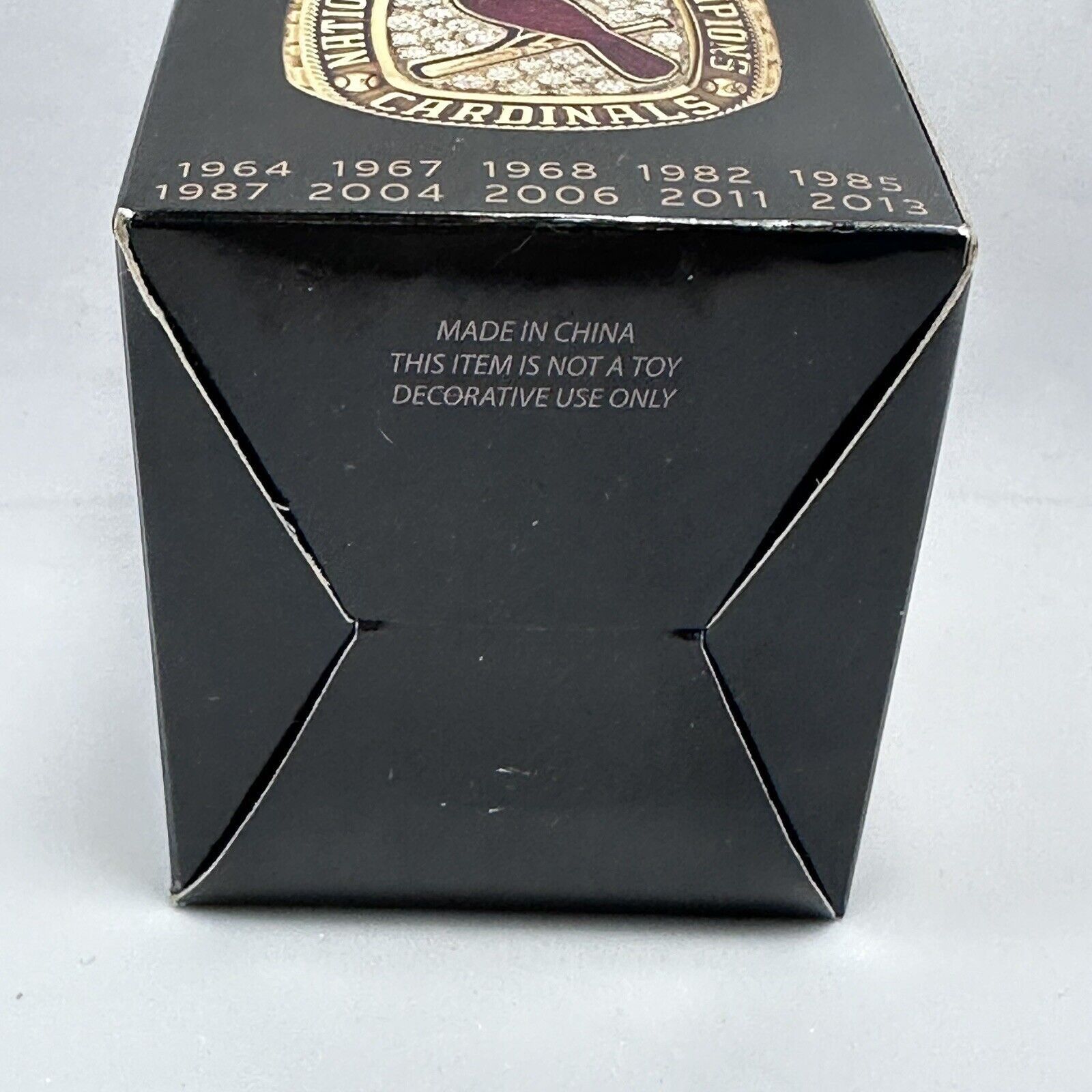 MLB ST Louis Cards Replica Ring 2004 National League Champion Size ONE SIZE - 7 Thumbnail