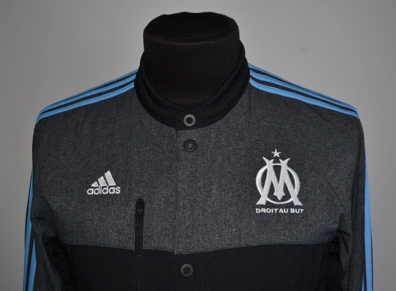 Adidas ADIDAS ANTHEM OLYMPIQUE MARSEILLE DROIT AU BUT TRACK JACKET Size US S / EU 44-46 / 1 - 4 Thumbnail
