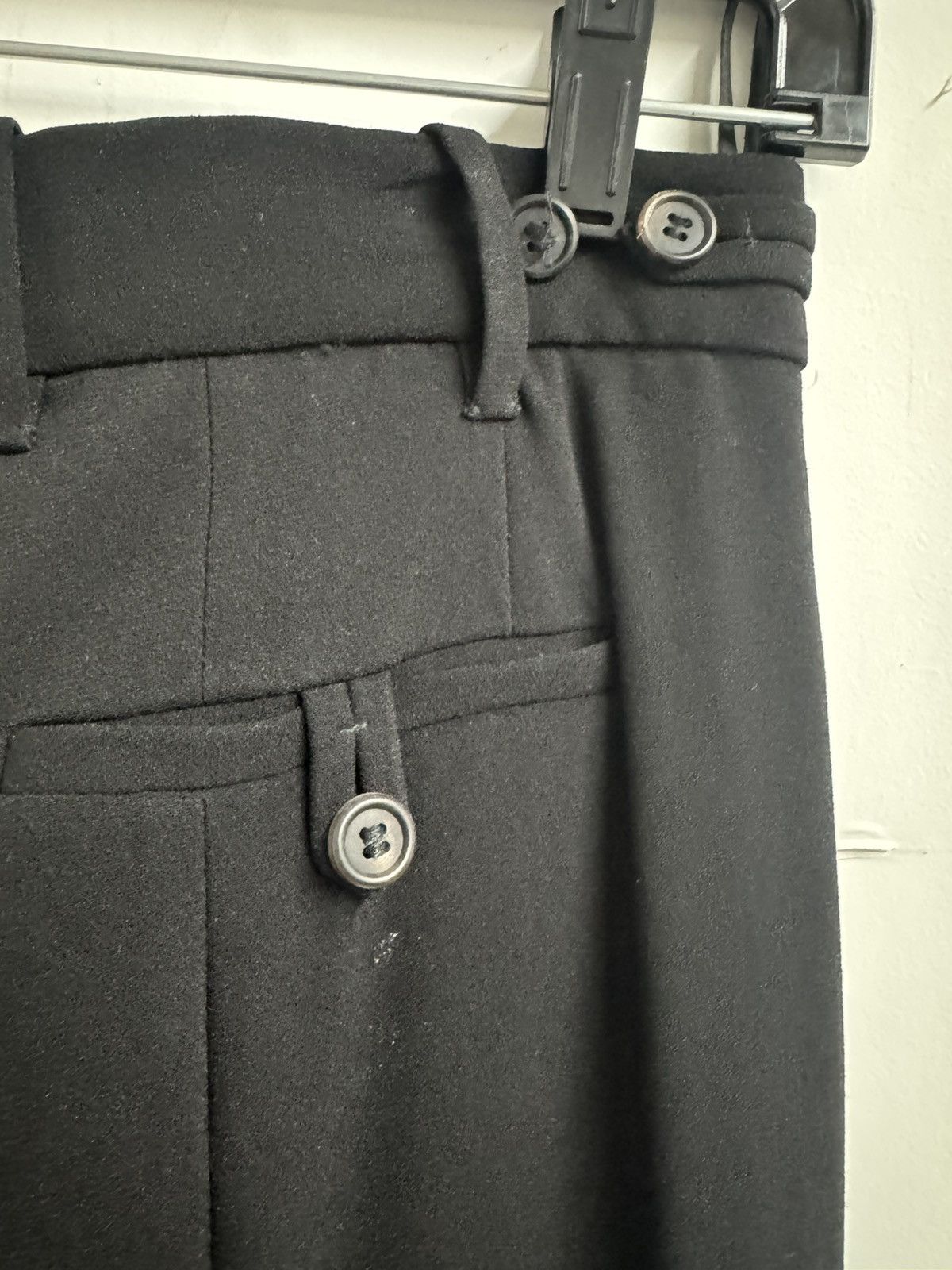 Prada Prada Black Pleated Flare Trousers – Size 38 (IT) Size 26" / US 2 / IT 38 - 10 Thumbnail