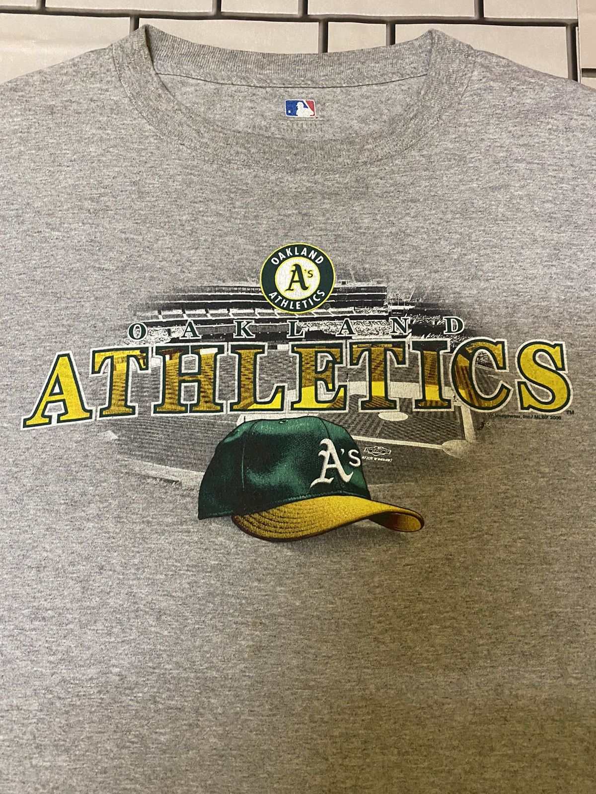 Vintage OAKLAND ATHLETIC Size US XL / EU 56 / 4 - 6 Thumbnail