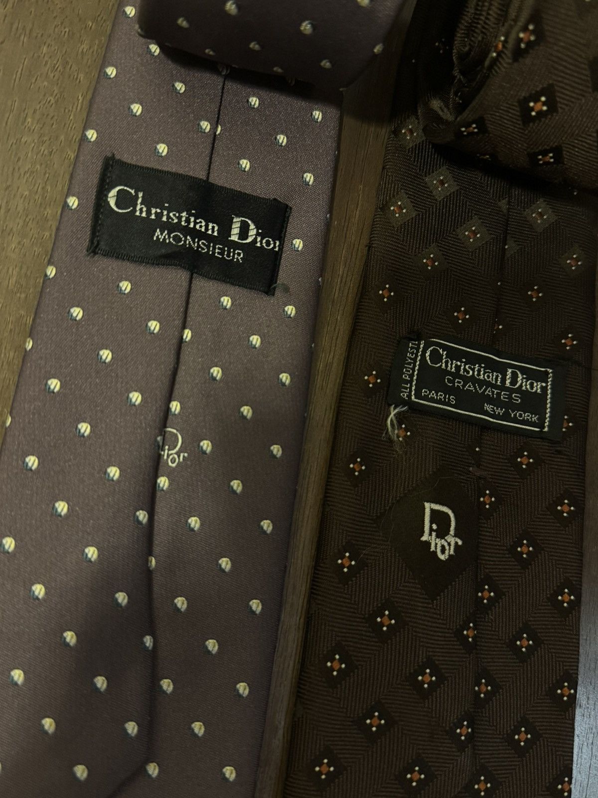 Dior Vintage Dior Ties Size ONE SIZE - 4 Thumbnail