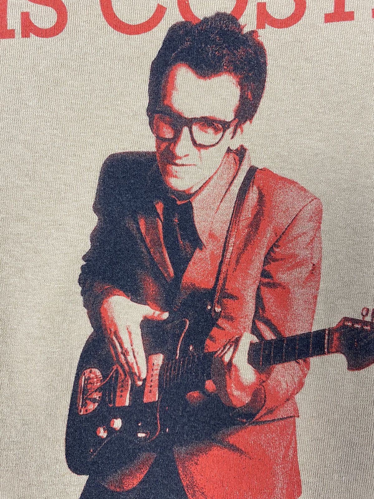 Vintage Vintage Elvis Costello 2010 under license to wifi Tee Size US S / EU 44-46 / 1 - 7 Thumbnail