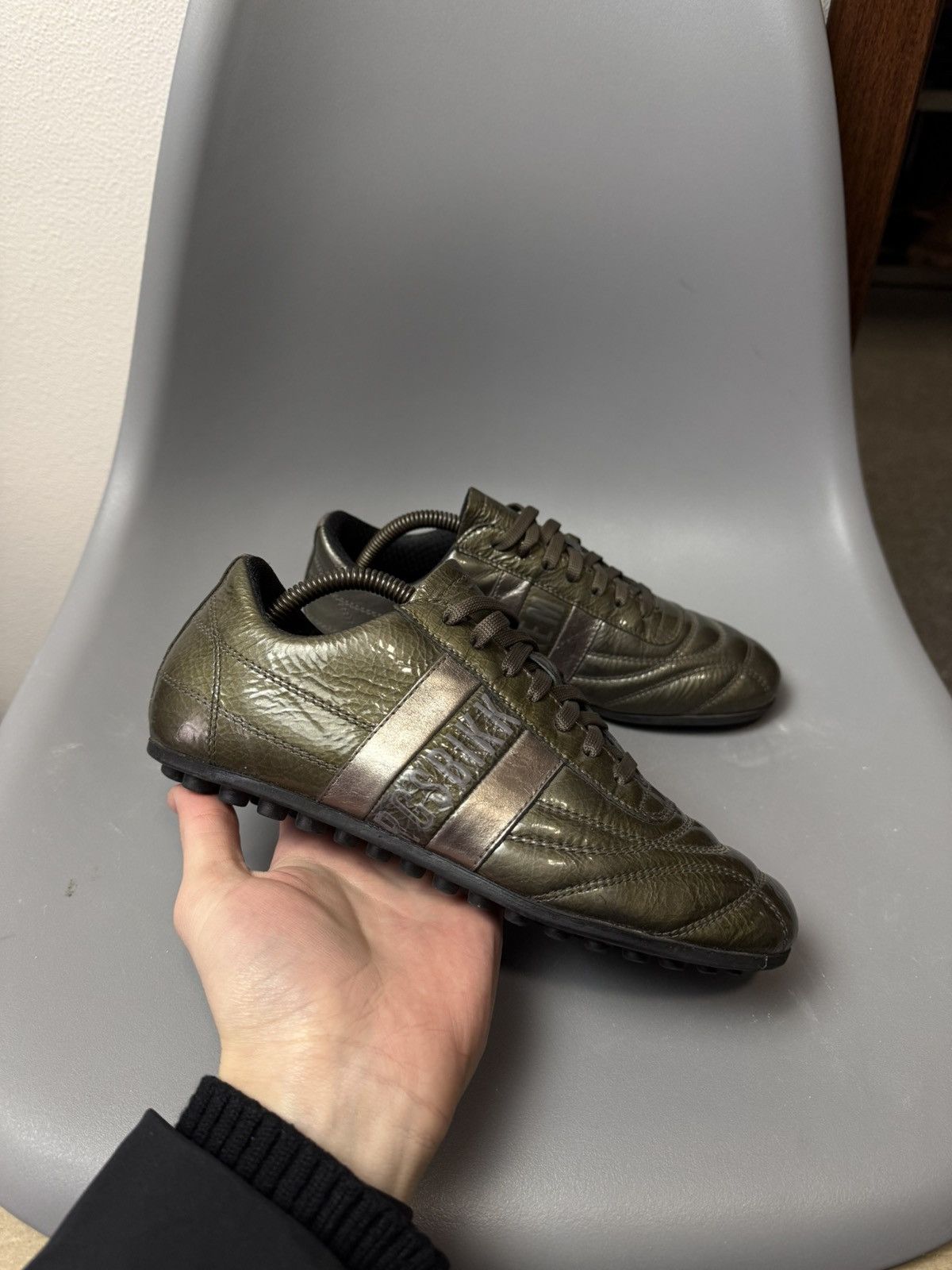 Dirk Bikkembergs Vintage Dirk Bikkembergs Trainer Soccer Shoes Y2k Size US 5 / EU 37 - 3 Thumbnail