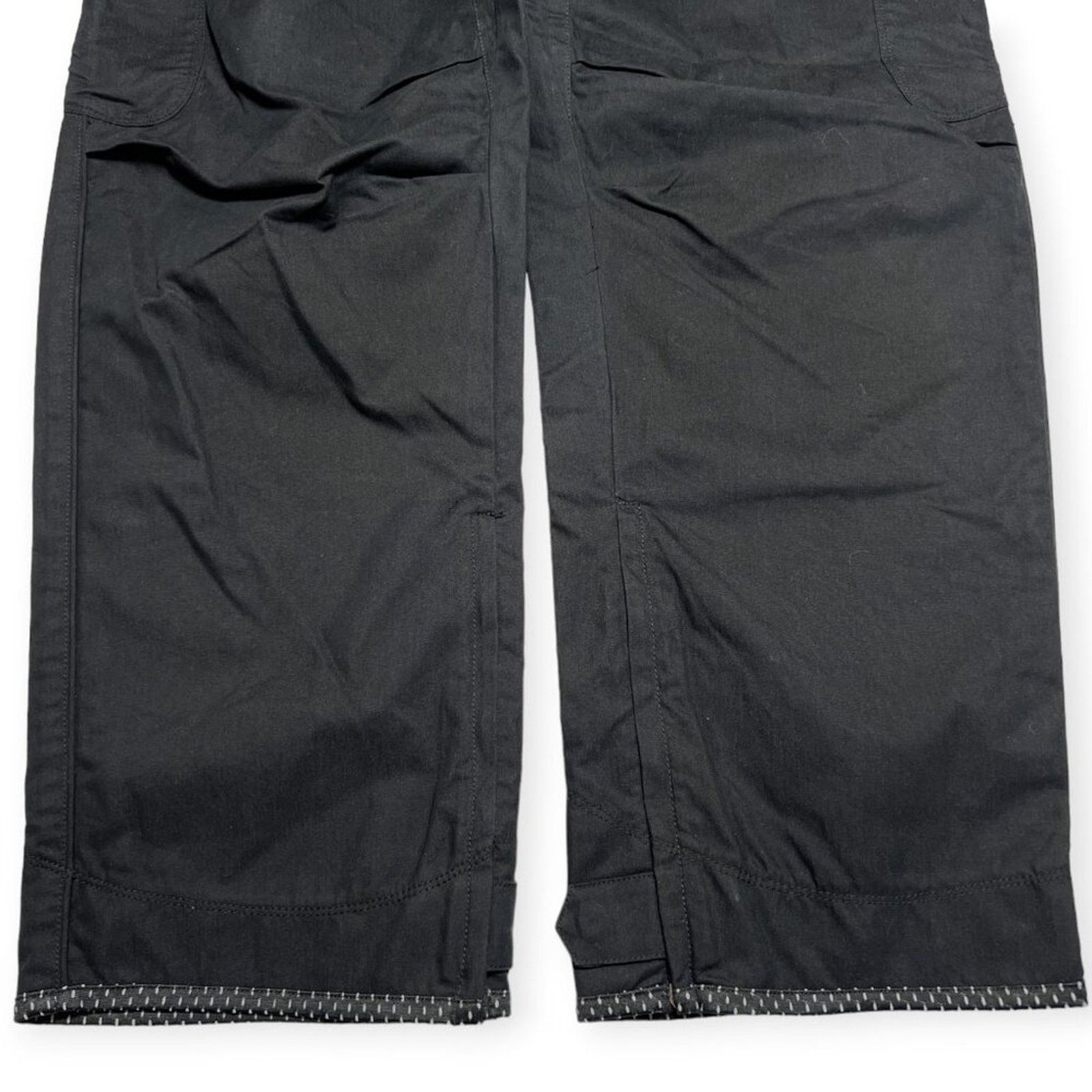 Nike Nike Vintage Cargo Pants 34x32 Black Utility Tactical Baggy Size US 34 / EU 50 - 15 Thumbnail