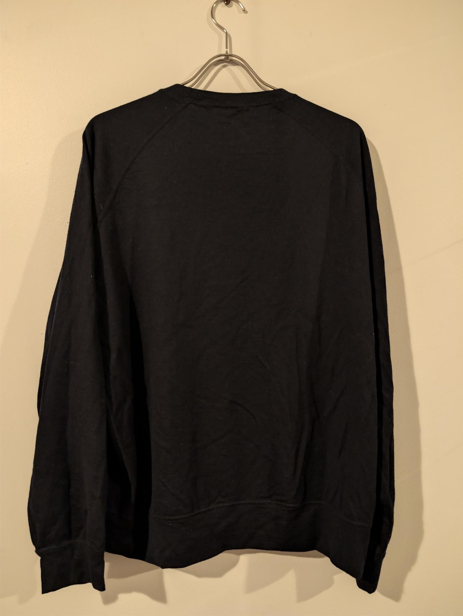 Japanese Brand GOLD 2/72 WASHBLE WOOL RAGLAN CREW NECK SHIRT Size US M / EU 48-50 / 2 - 2 Thumbnail