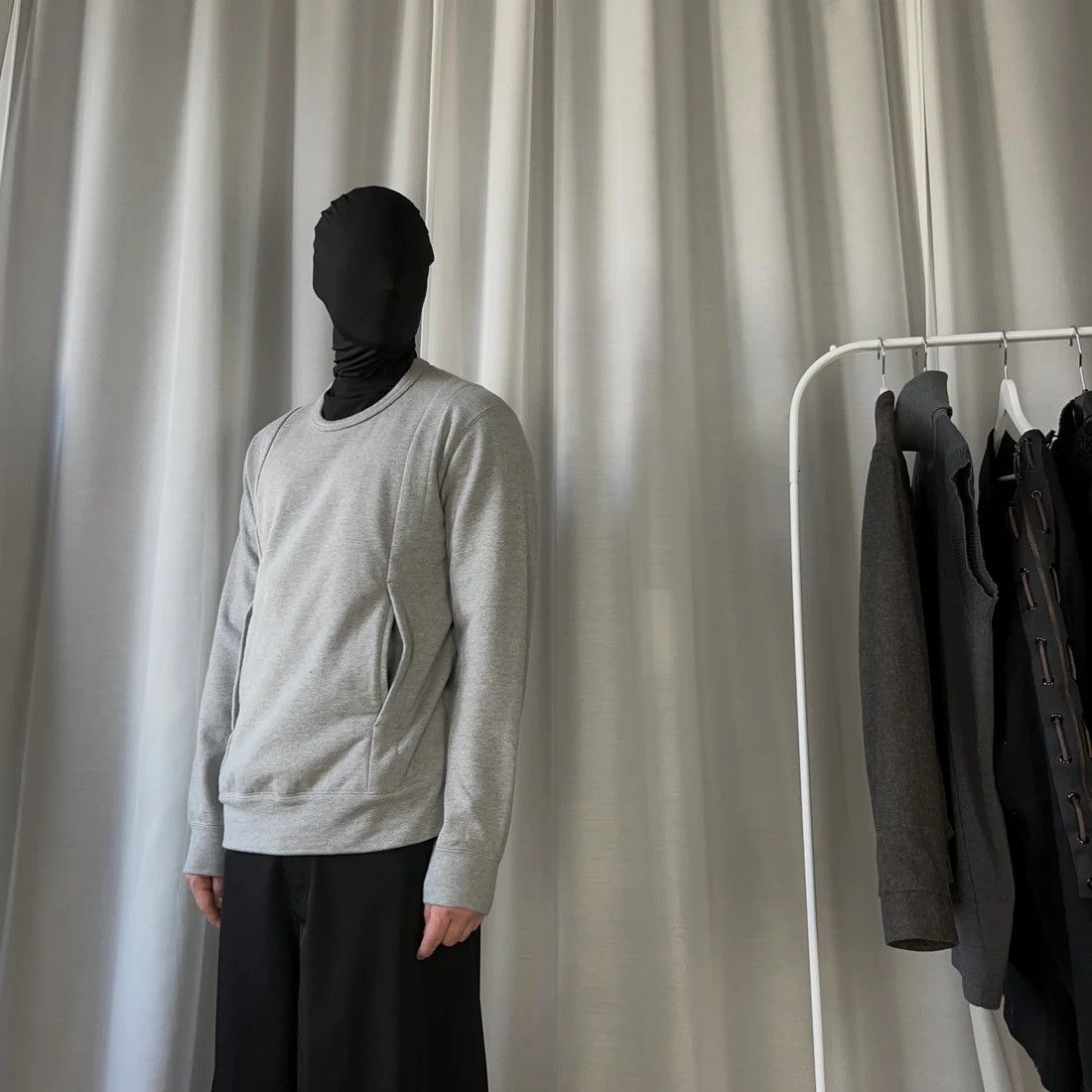 Comme des Garcons Comme des Garcons Homme Deux Muff Pocket Sweater - AW22 Size US M / EU 48-50 / 2 - 2 Thumbnail