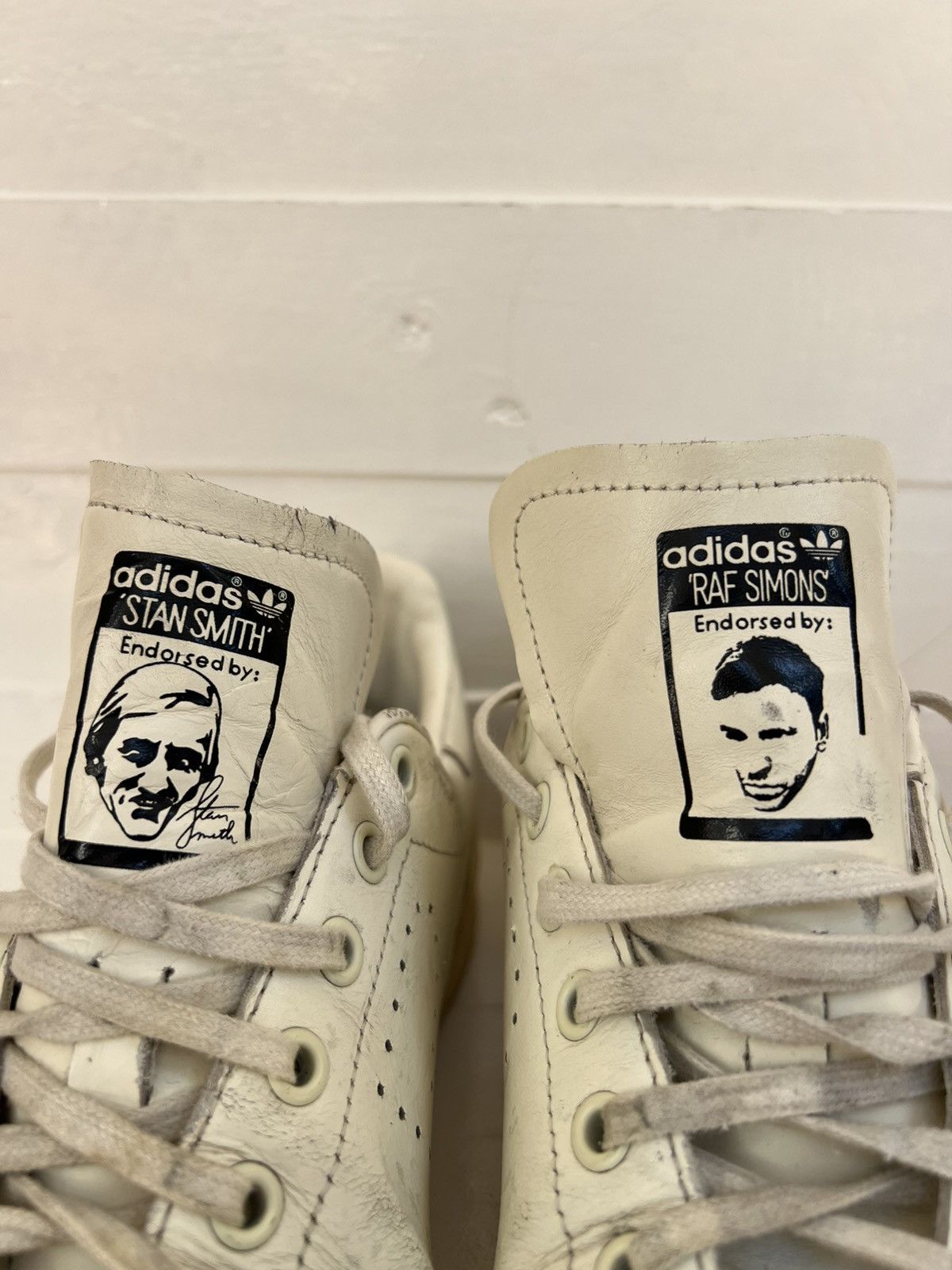 Adidas × Raf Simons Adidas x Raf Simons Stan Smith OG Pure White Size US 10 / EU 43 - 16 Thumbnail
