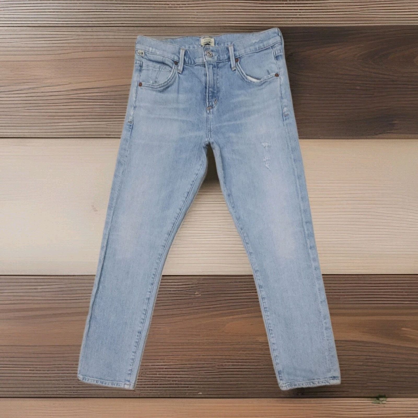 Citizens Of Humanity CITIZENS OF HUMANITY Premium Vintage ELSA MID RISE SLIM CROP Size 26" / US 2 / IT 38 - 2 Thumbnail