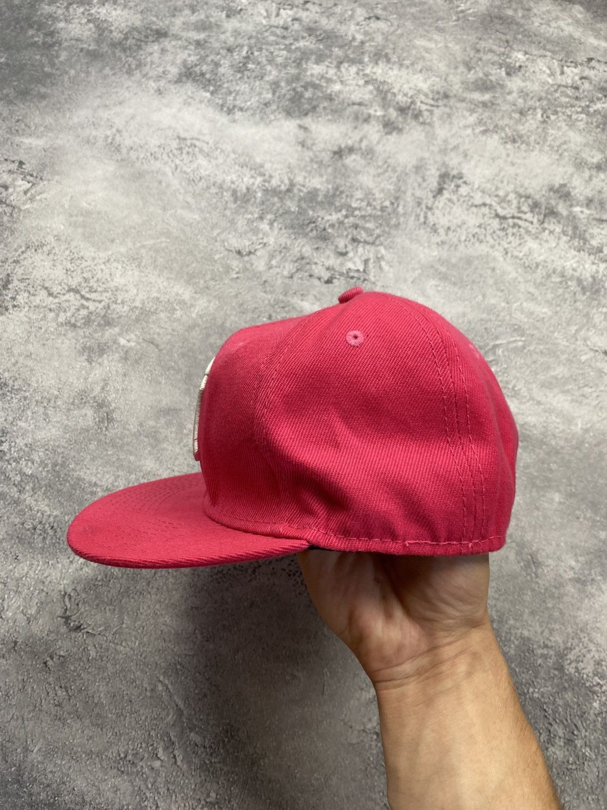 New York Yankees Vintage New York Yankees Cap Pink MLB Baseball Hat Y2K 90s Size ONE SIZE - 3 Thumbnail