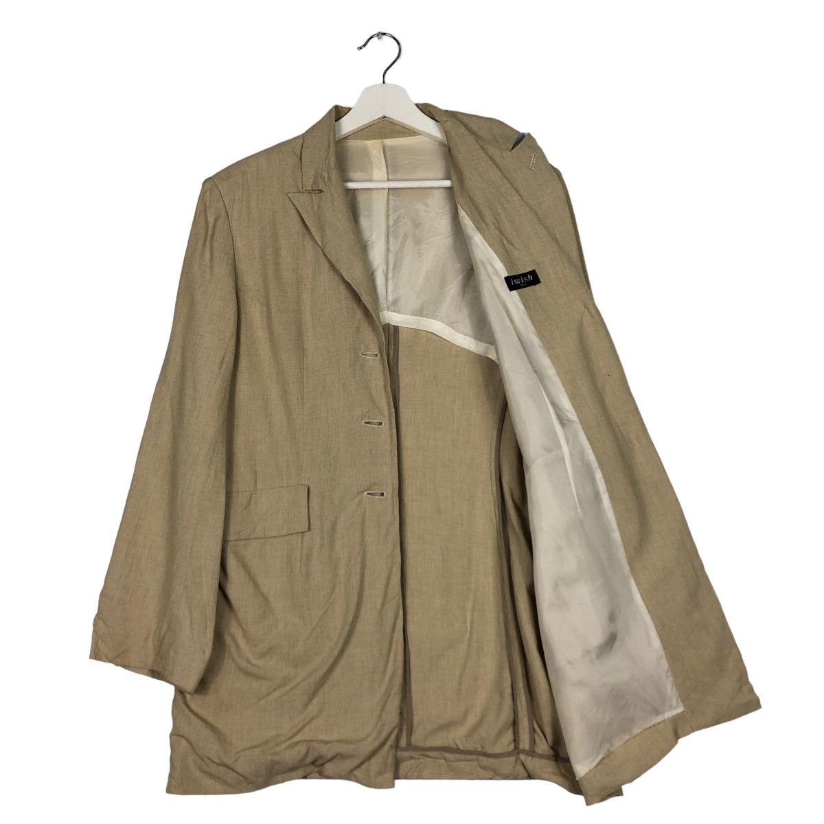 Yohji Yamamoto 🔥Chore Rayon Double Breast Jacket I Wish Y’s Yohji Yamamoto Size US M / EU 48-50 / 2 - 9 Thumbnail