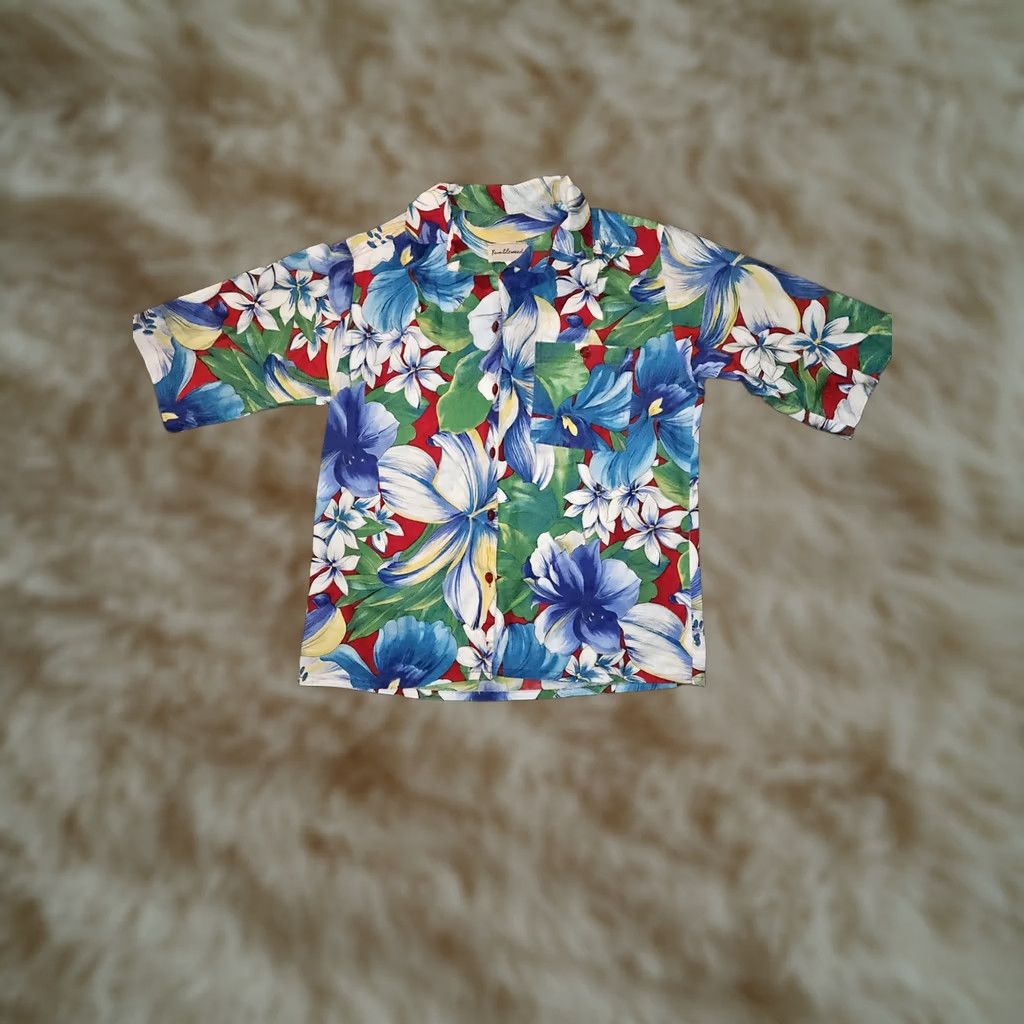 Vintage VINTAGE Tumbleweeds Hawaiian Shirt Womens Large USA Vacation Shirt Size L / US 10 / IT 46 - 1 Thumbnail