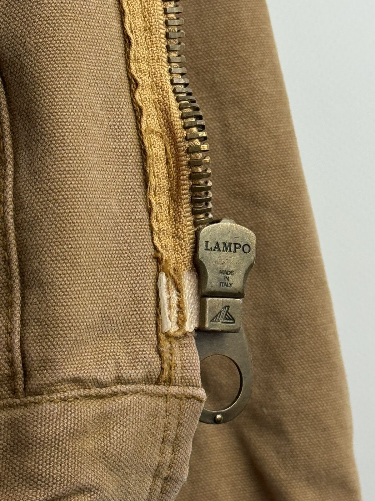Vintage Vintage 90s Teddy Smith Work Canvas Boxy Jacket (Carhartt) Size US L / EU 52-54 / 3 - 11 Thumbnail