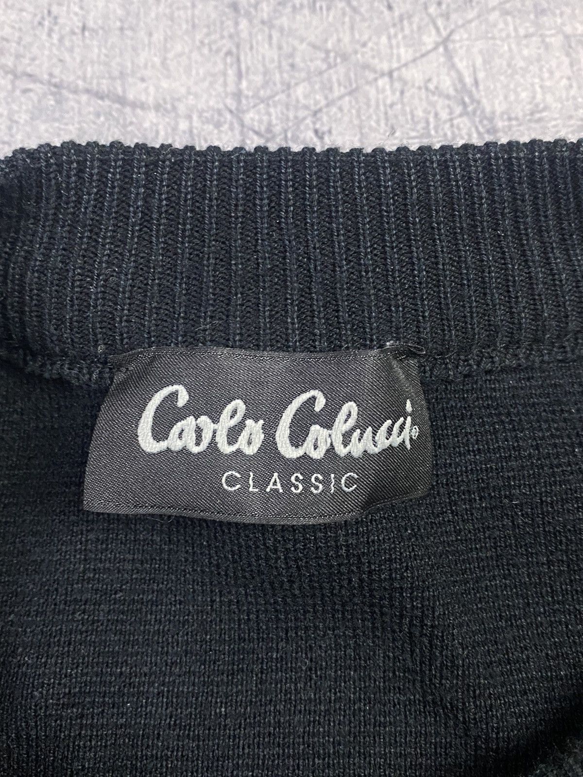 Carlo Colucci Vintage Carlo Colucci Luxury Knit Sweater Sweatshirt Size US L / EU 52-54 / 3 - 11 Thumbnail