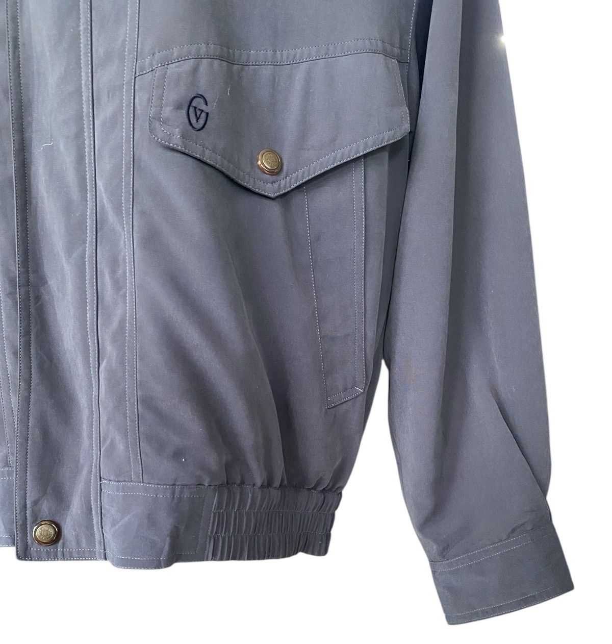 Gianni Valentino Vintage GIANNI VALENTINO Light Zipper Jacket Size US M / EU 48-50 / 2 - 5 Thumbnail