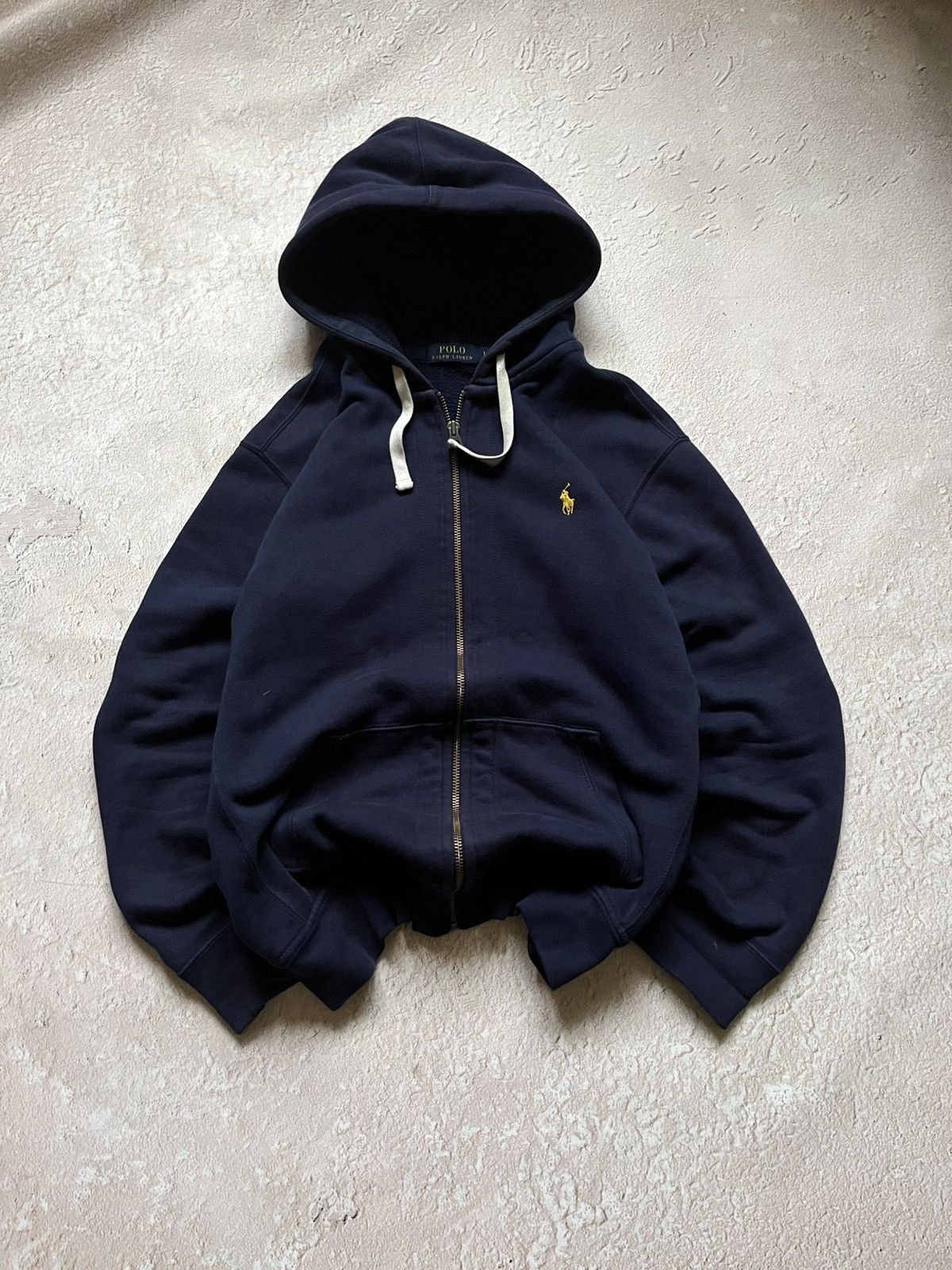 Polo Ralph Lauren Polo Ralph Lauren Vintage Full-Zip Hoodie Y2K Size US M / EU 48-50 / 2 - 1 Thumbnail