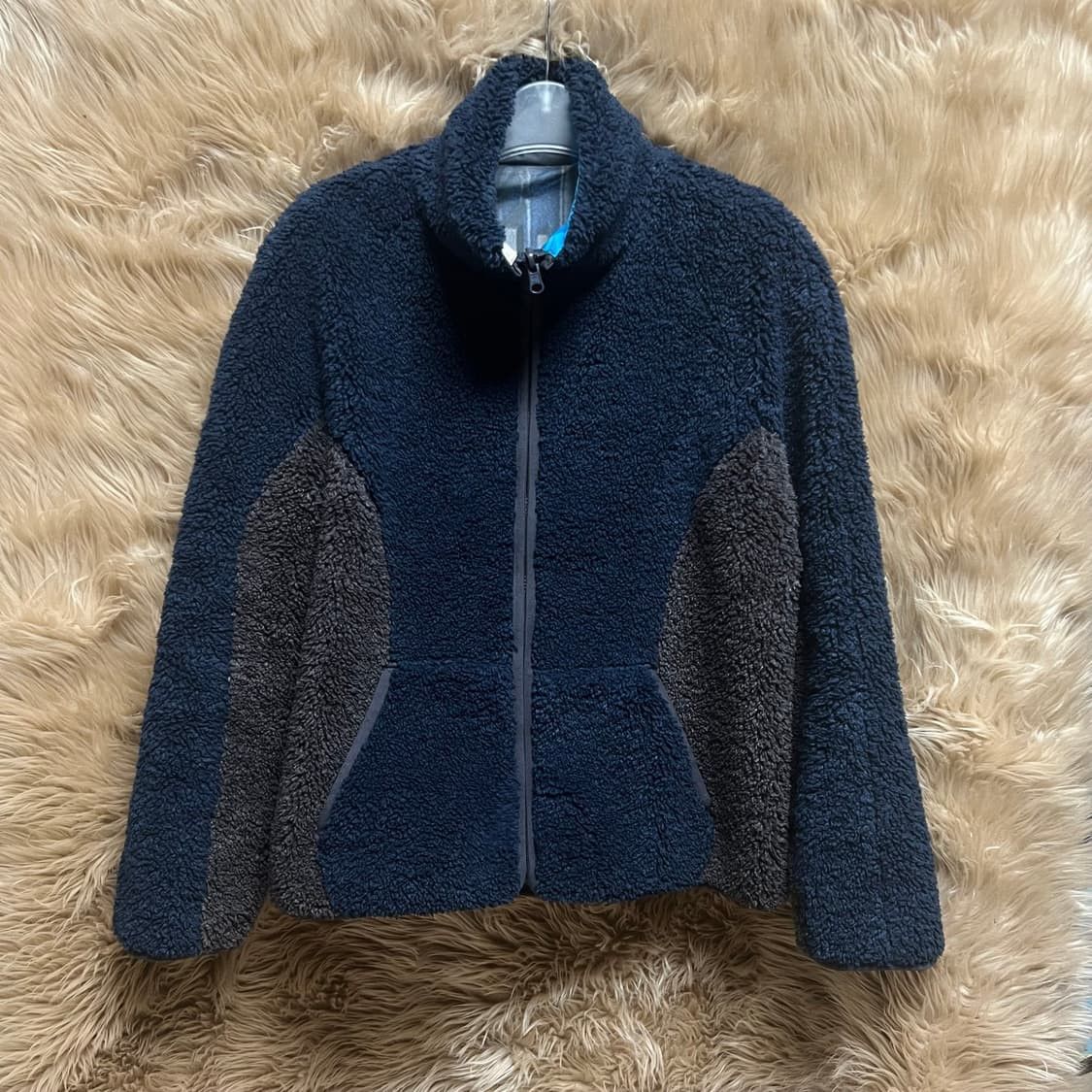 Other The Museum Visitor Reversible Fleece Jacket Navy Size S / US 4 / IT 40 - 1 Thumbnail