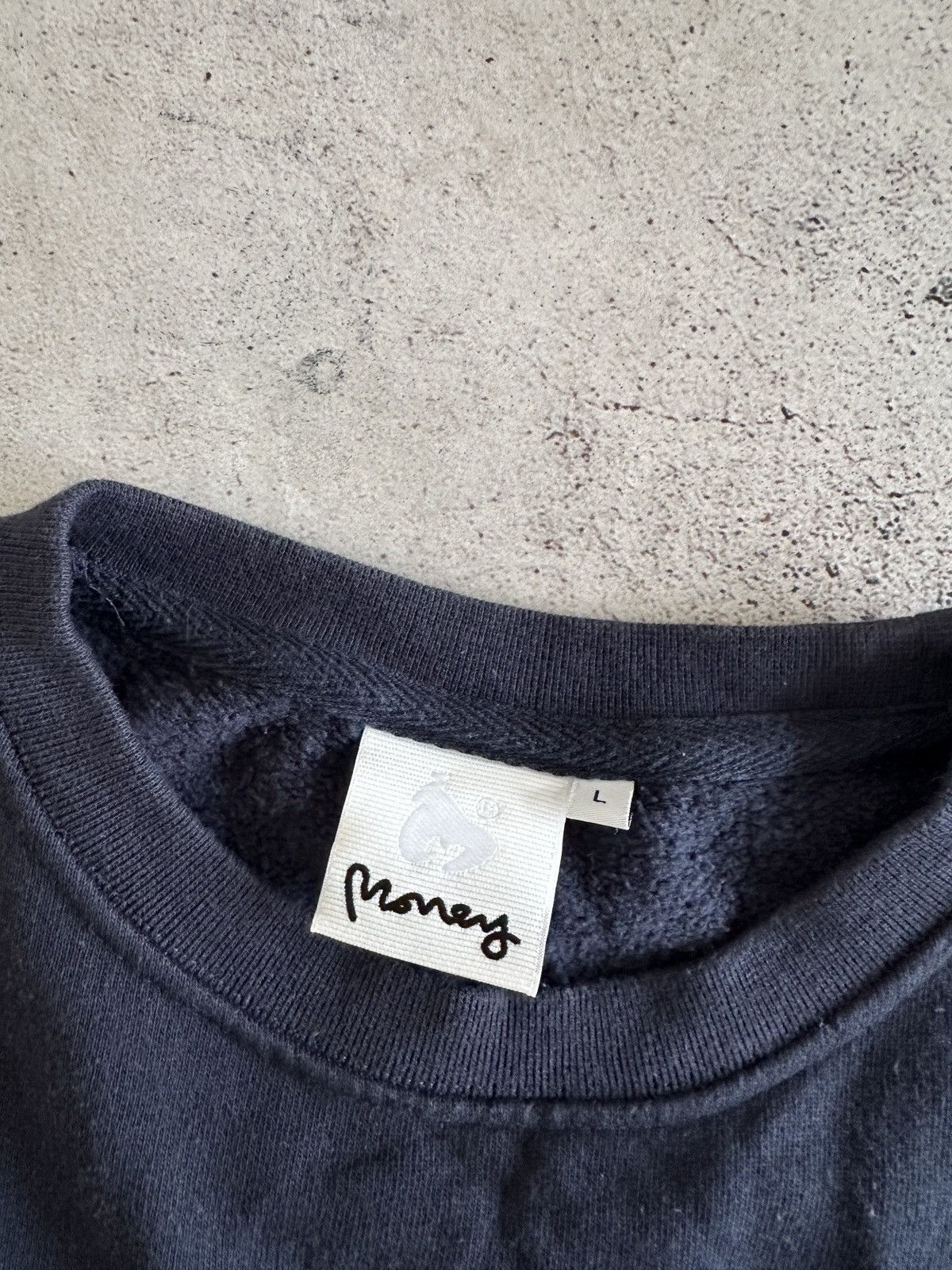 Other Money Blue Cotton Sweatshirt Size L Size US L / EU 52-54 / 3 - 3 Thumbnail