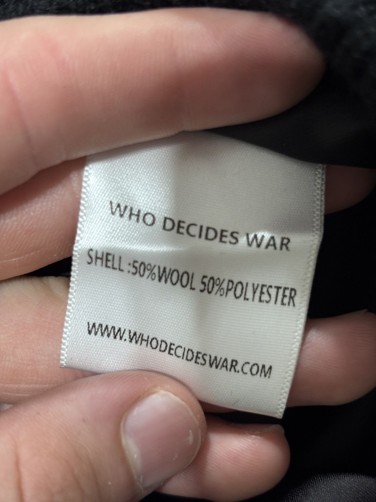 Who Decides War WHO DECIDES WAR NAMESAKE VARSITY JACKET Size US L / EU 52-54 / 3 - 11 Thumbnail