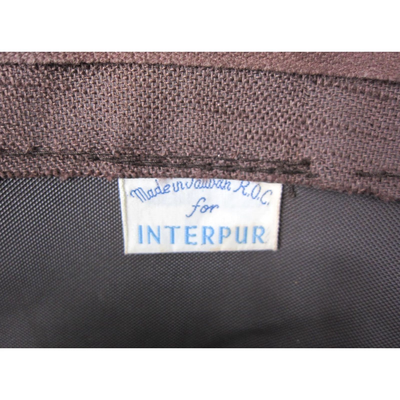 Vintage VINTAGE Interpur Tote Bag Womens Brown Red Canvas Striped 60s 70s Tote Bag Womens Brown Red Canvas Striped 60s 70s Size ONE SIZE - 7 Thumbnail