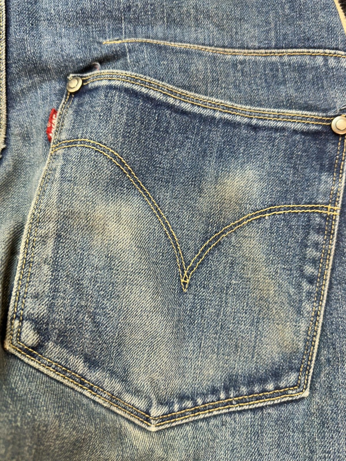 Engineered Garments × Levi's Vintage Levi’s Engineered Mudwash Ripped Distressed Denim Size US 30 / EU 46 - 6 Thumbnail