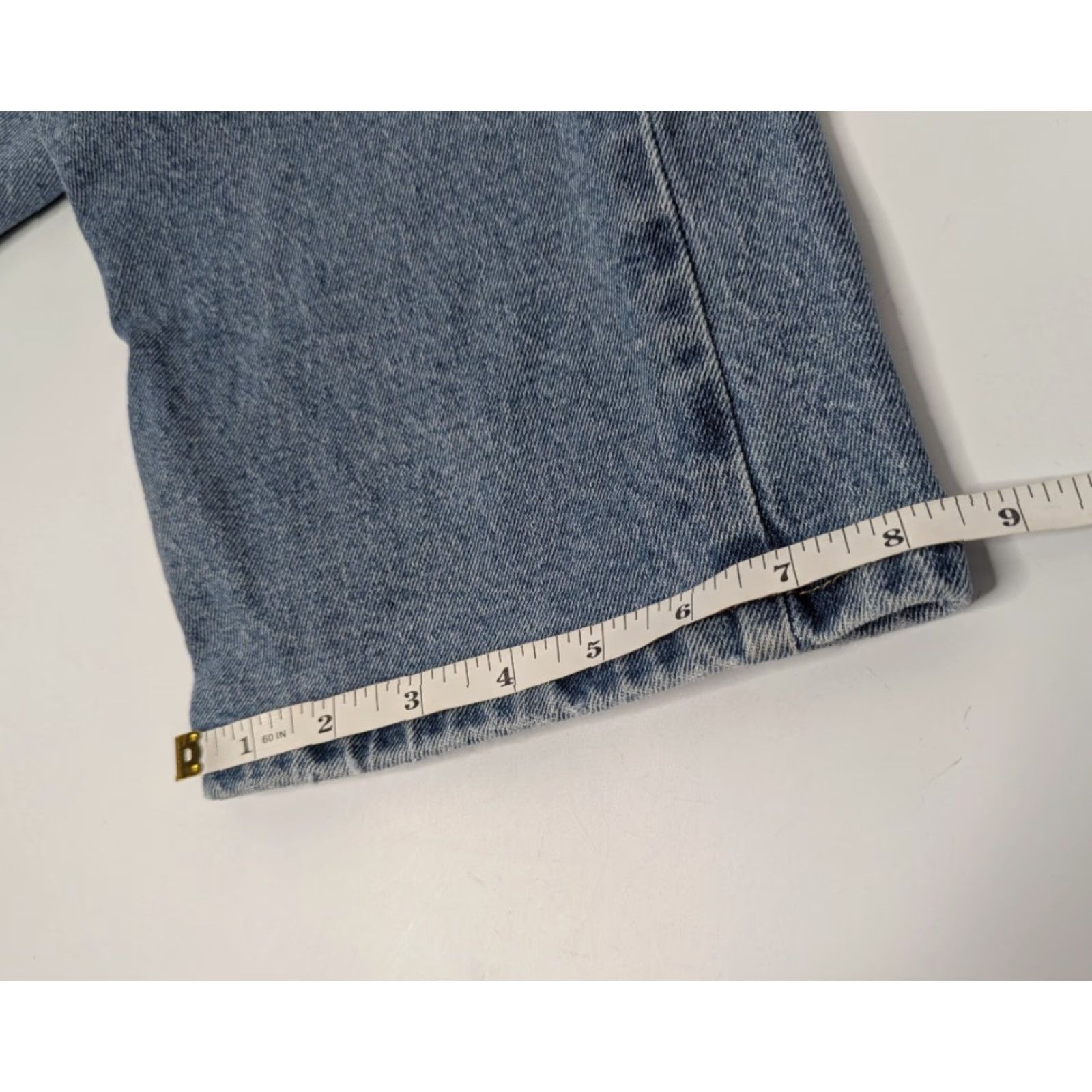 Wrangler VINTAGE Wrangler Jeans Mens 36x29 Denim Blue Straight Leg 5-Pocket Regular Fit Zipper Fly Belt Loops Cotton Spandex Denim 1096FXVDB Size US 36 / EU 52 - 6 Thumbnail