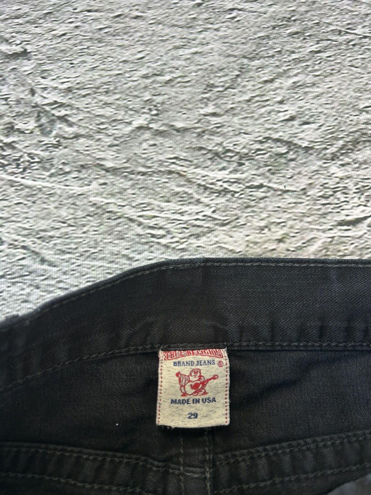 True Religion × Vintage True Religion vintage jeans black Y2K Jack Size US 29 - 9 Thumbnail