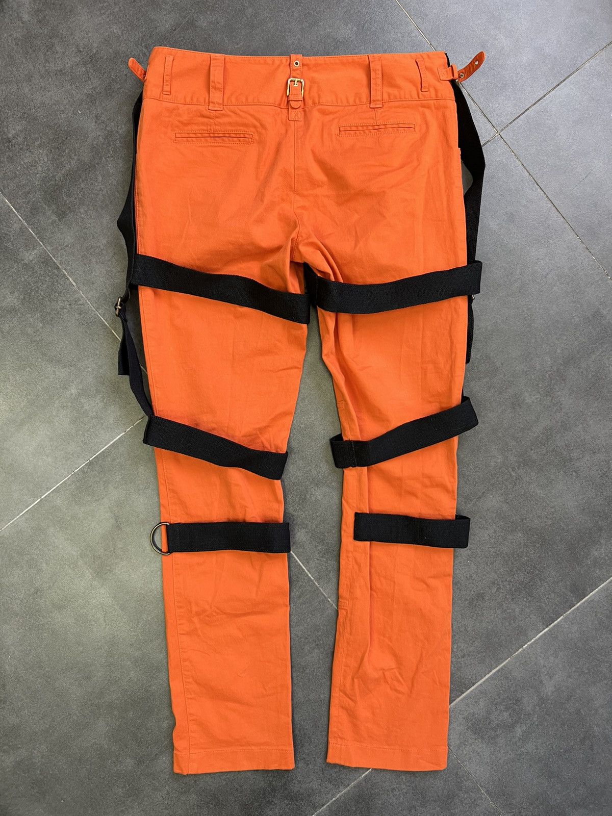 Dolce & Gabbana Archive Dolce & Gabbana 2003 Archive Bondage pants denim Size US 33 - 7 Thumbnail