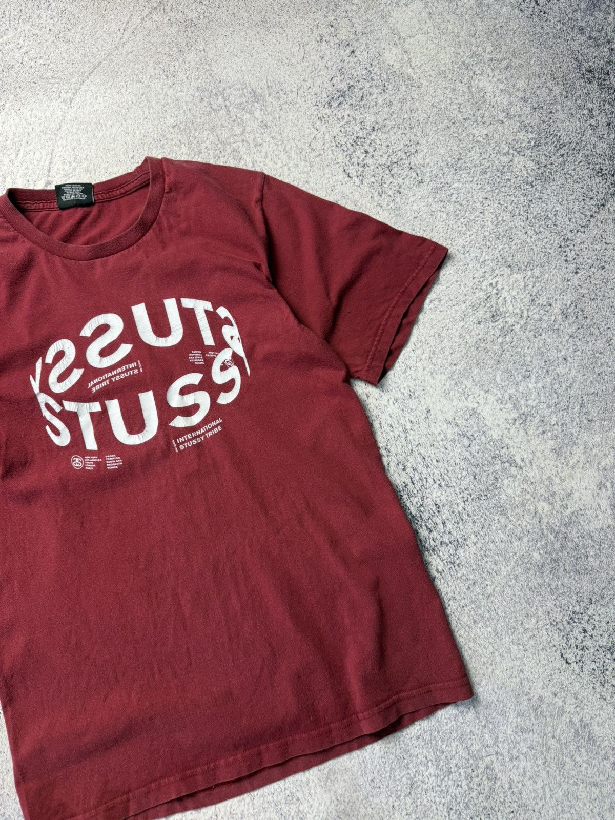 Stussy Vintage Stussy Big Logo T-Shirt Skateboard Y2K Size US S / EU 44-46 / 1 - 4 Thumbnail