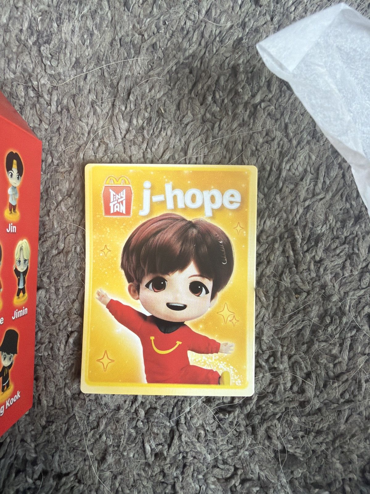 Hypebeast 2025 McDonald’s TinyTAN J-Hope Figure Size ONE SIZE - 5 Thumbnail