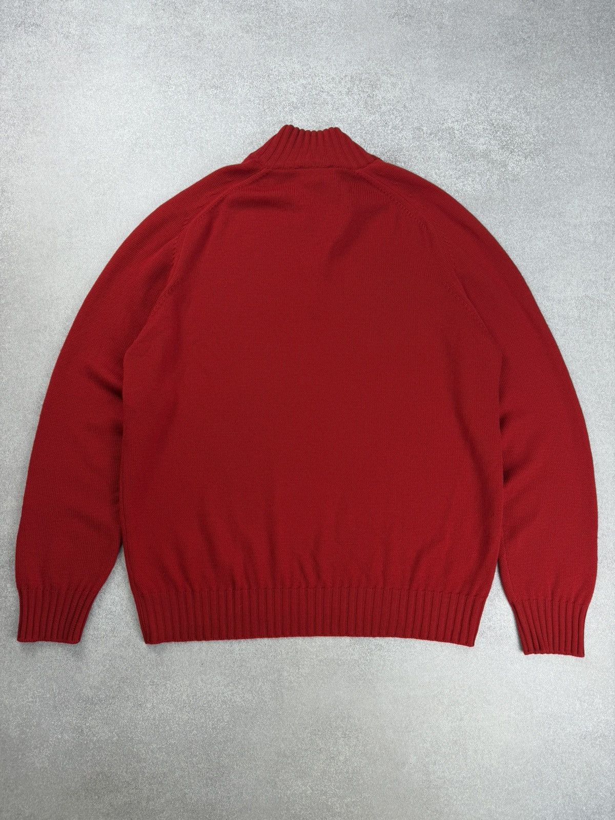 Gran Sasso Gran Sasso Wool 1/4 Zip knit Sweater Men’s Size 54 Size US L / EU 52-54 / 3 - 10 Thumbnail