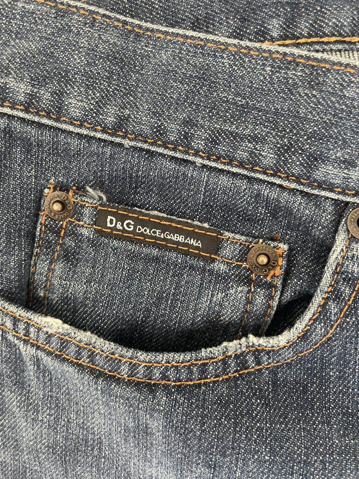 Dolce & Gabbana Dolce & Gabbana Baggy Distressed Jean Size 30" / US 8 / IT 44 - 6 Thumbnail