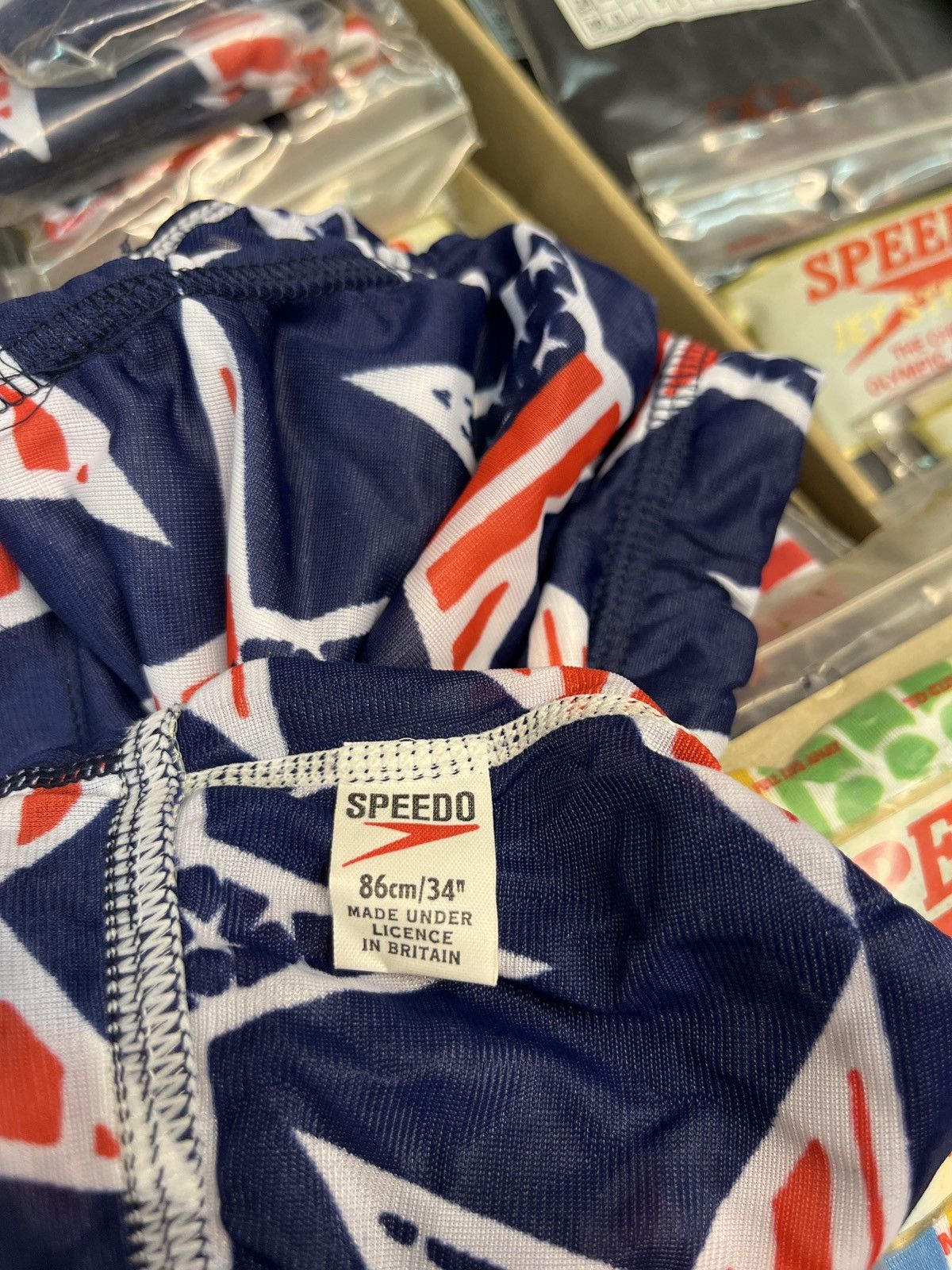 Speedo speedo costumes made in England / USA vintage 70s deadstock Size ONE SIZE - 2 Thumbnail