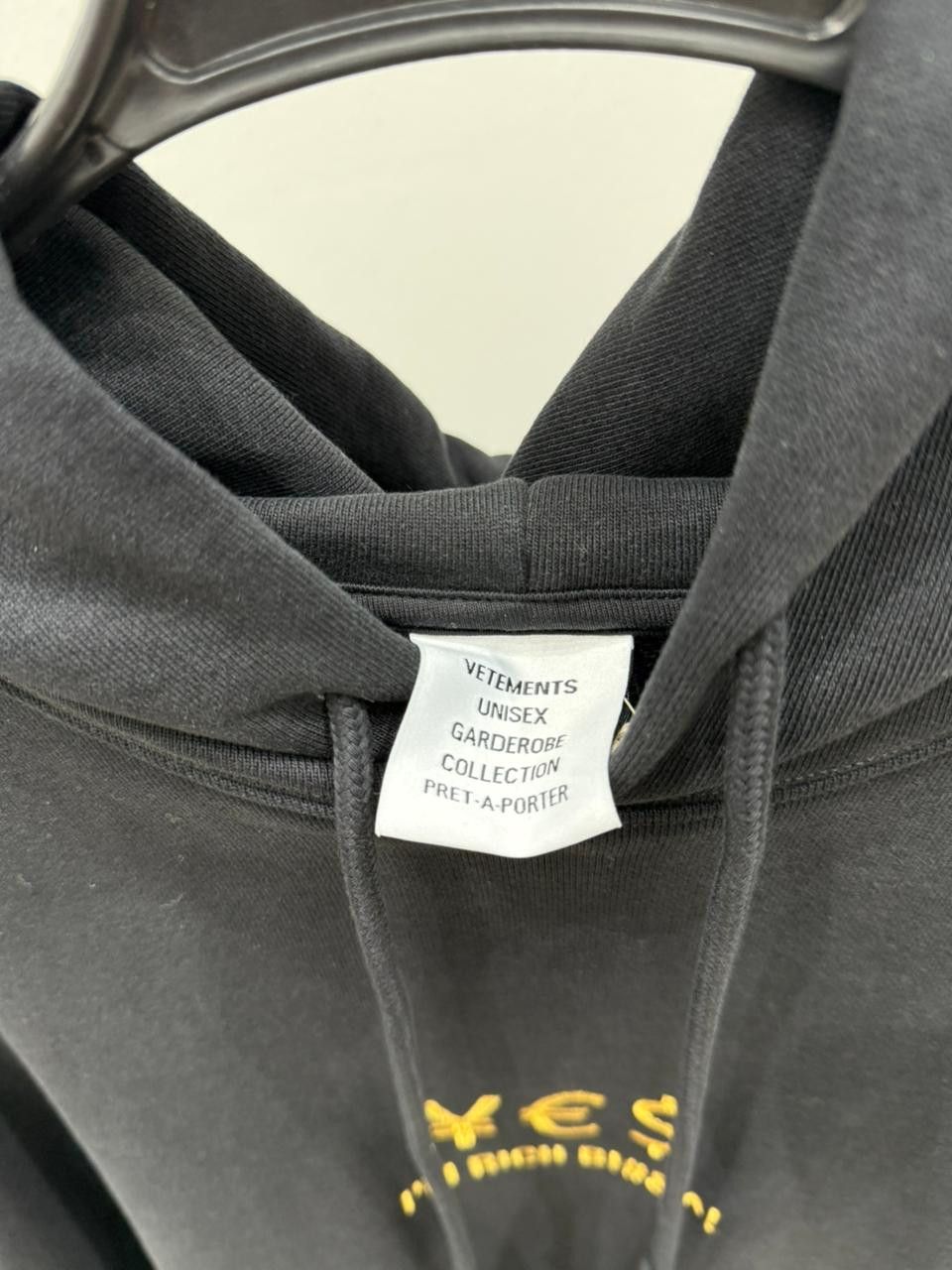 Vetements CC28 Yen Euro Dollar I am Rich Hoodie in Black Size US S / EU 44-46 / 1 - 5 Thumbnail