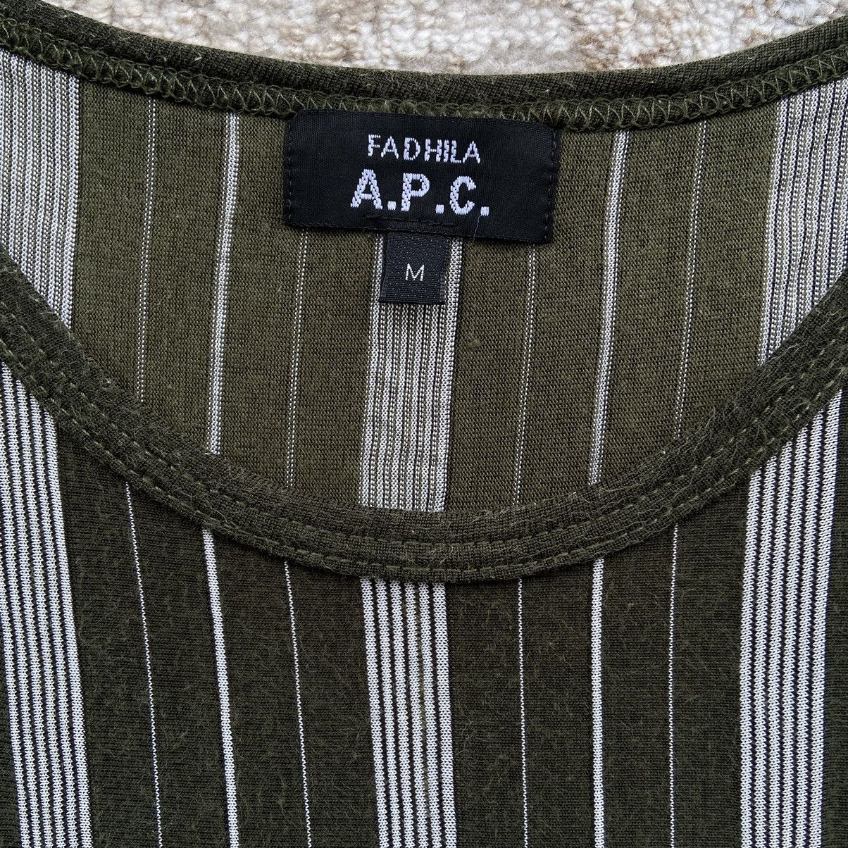 A.P.C. A.P.C Fadhila Stripe Tank Top Size US M / EU 48-50 / 2 - 3 Thumbnail