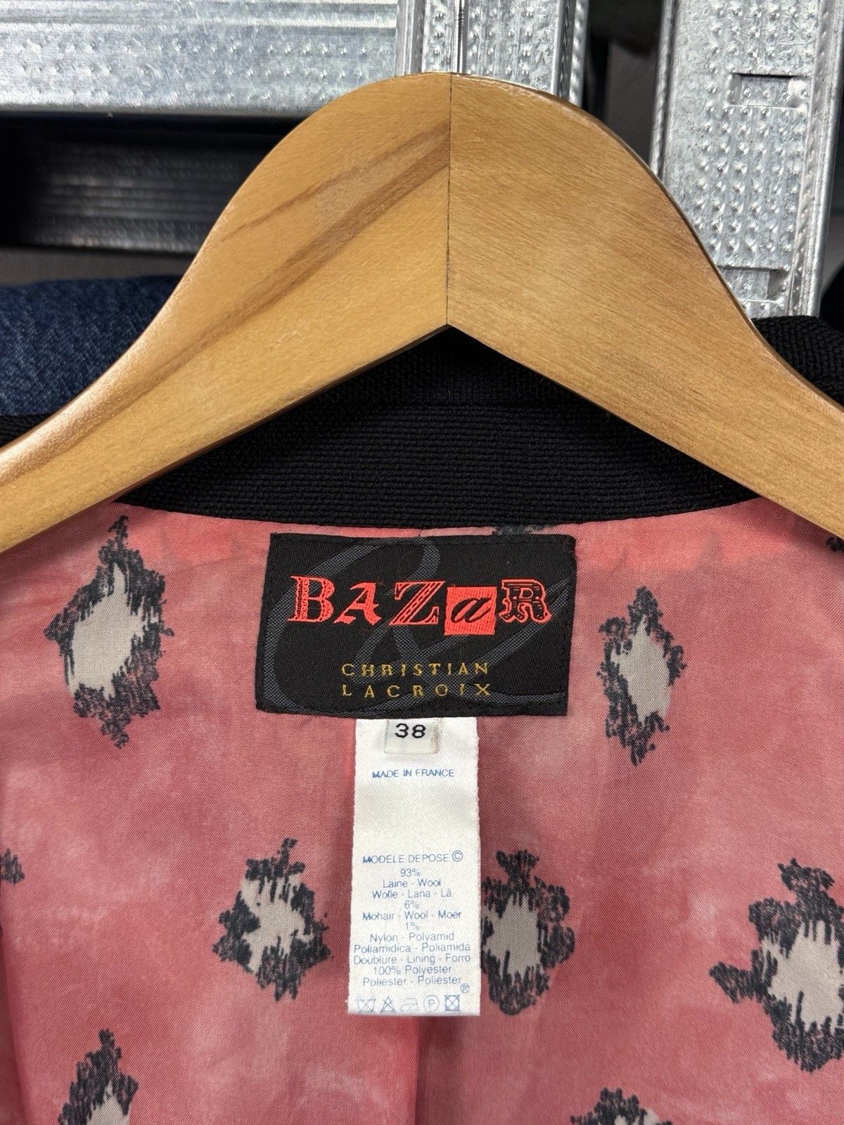 Christian Lacroix Christian Lacroix Bazar Vintage Aztec Pattern Wool Coat Size S / US 4 / IT 40 - 9 Thumbnail
