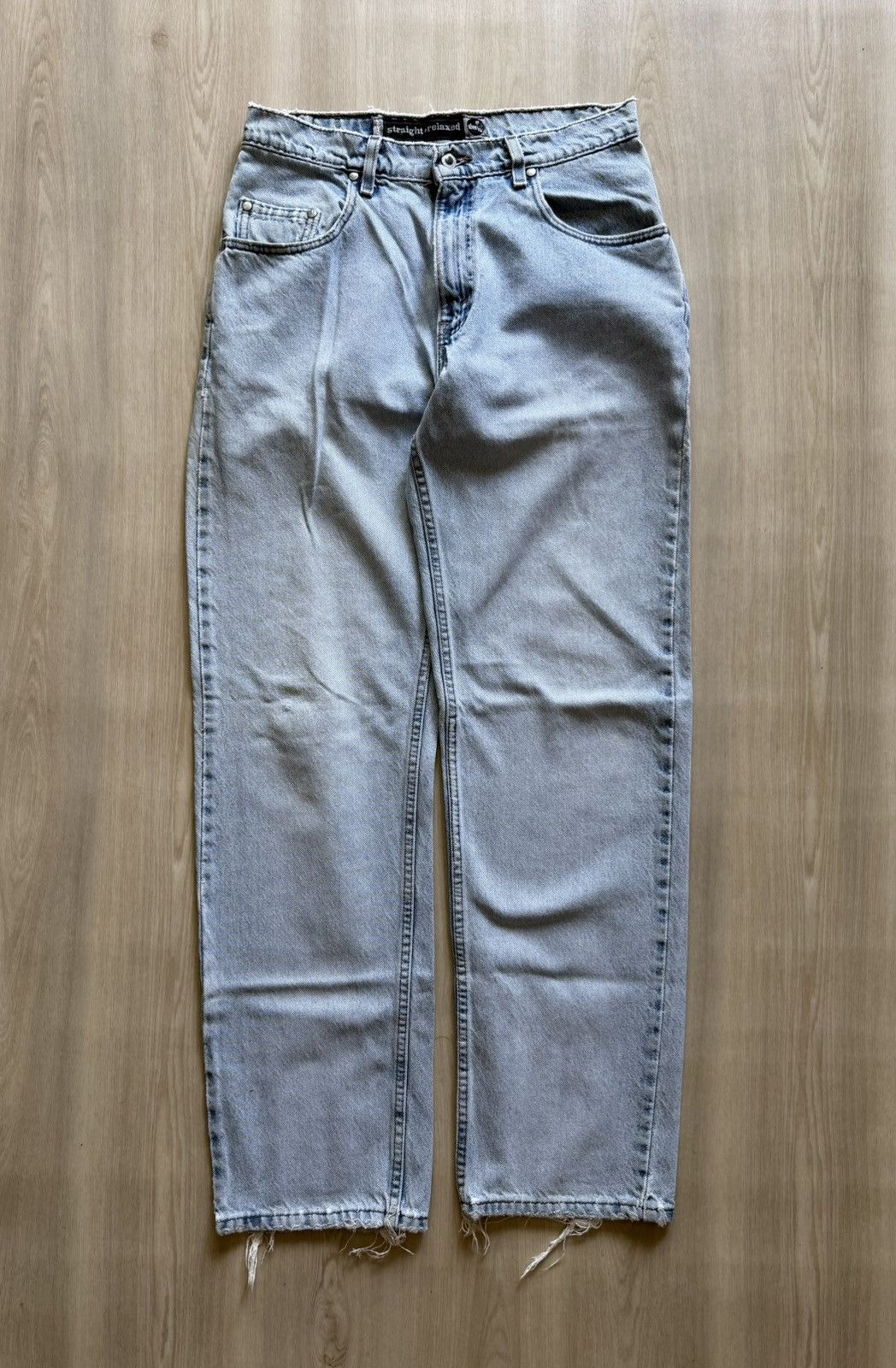 Levi's Vintage 90s Y2K Silvertab Jeans Made in USA 32x34 *32x33 Size US 32 / EU 48 - 4 Thumbnail
