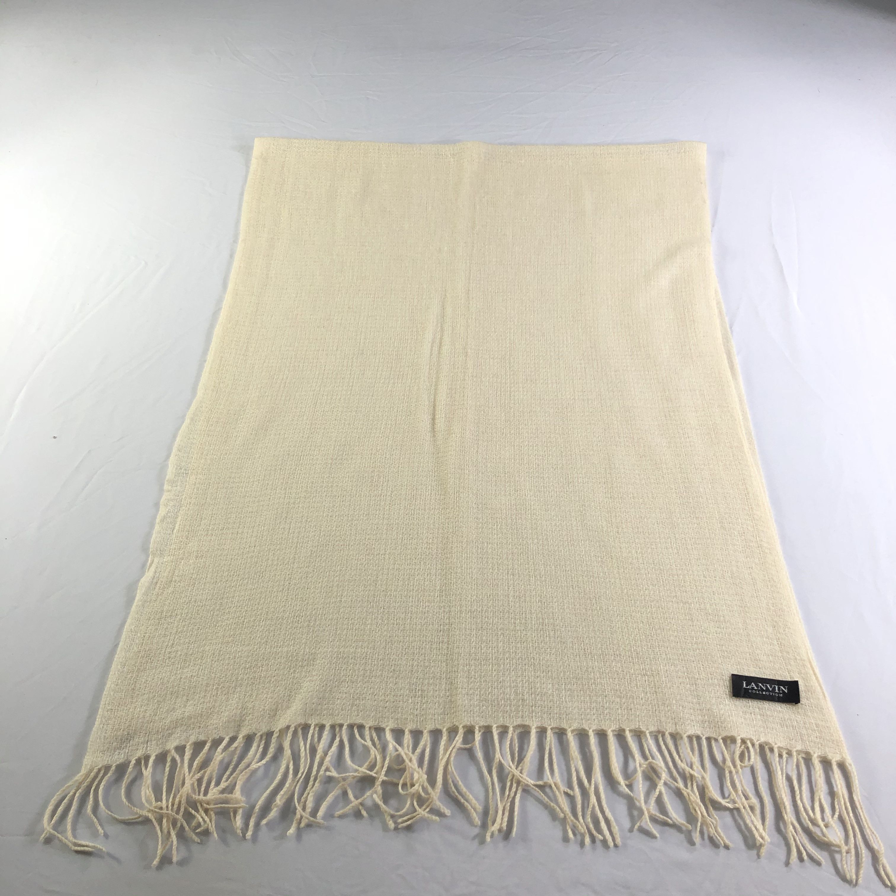 Lanvin Lanvin Cashmere Scarf Muffler Neckwear V2478 Size ONE SIZE - 2 Thumbnail
