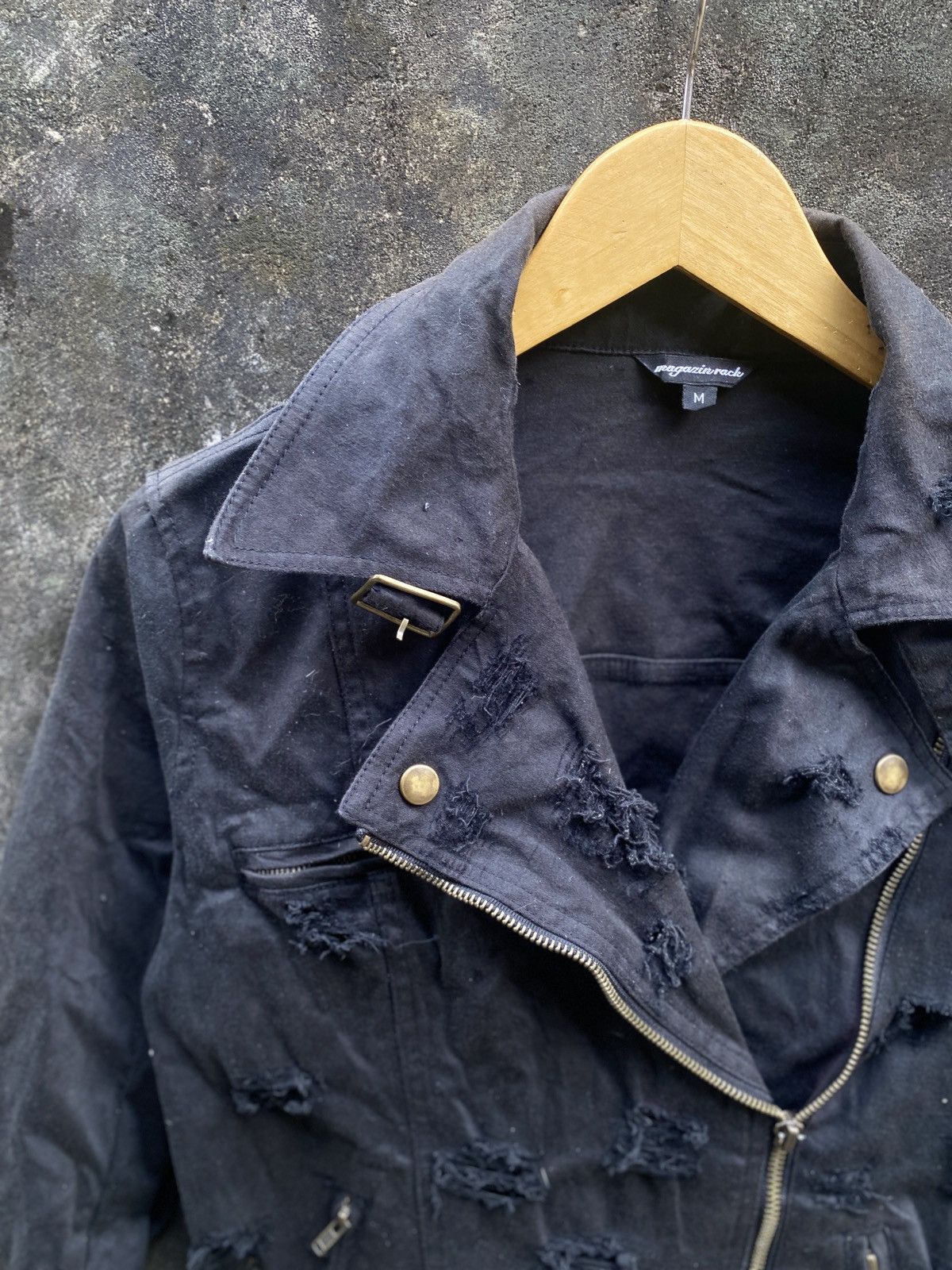 14th Addiction × If Six Was Nine × Yasuyuki Ishii MagazinRack Distressed Punk Asymmetrical Ramones jacket Size US M / EU 48-50 / 2 - 3 Thumbnail